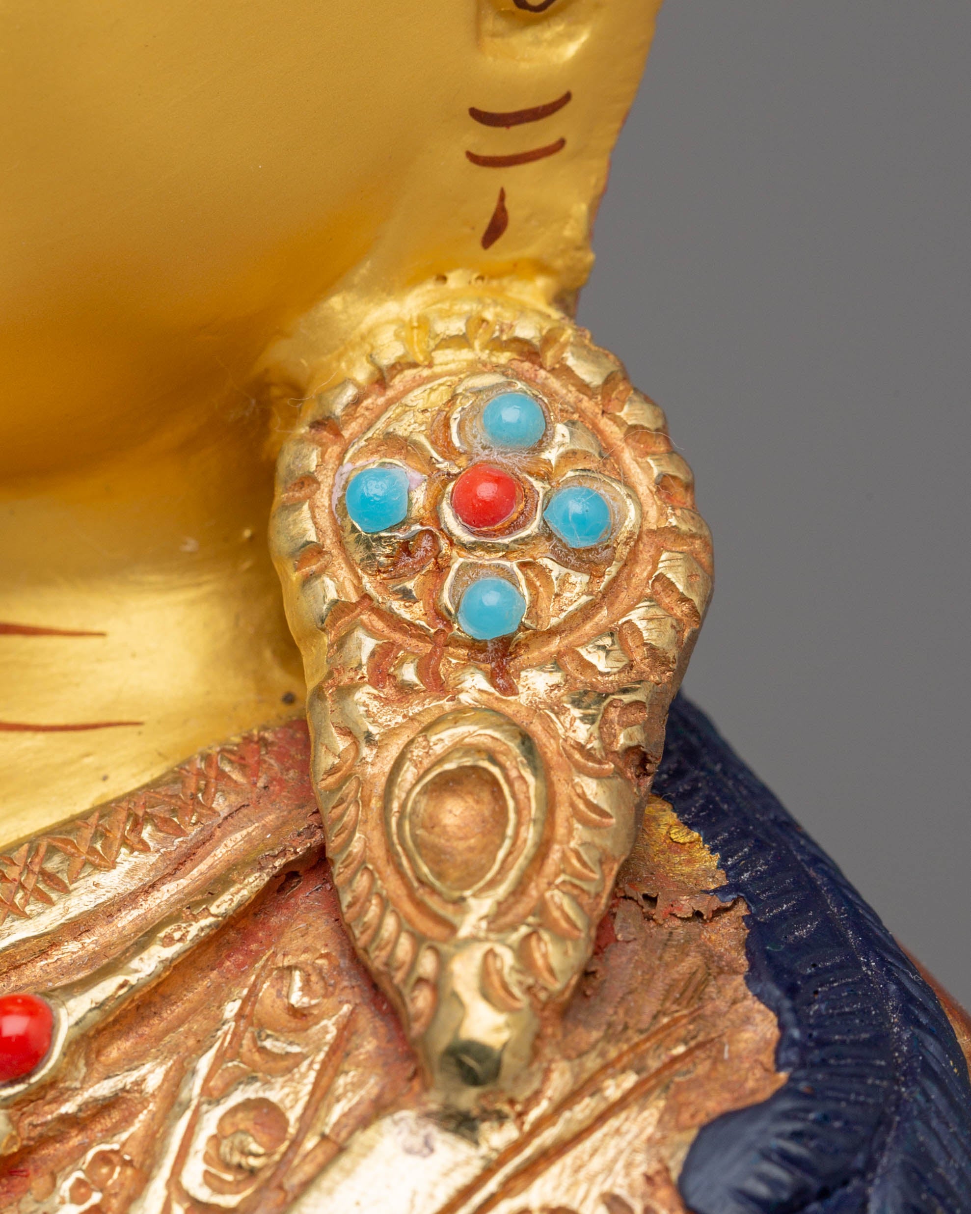 Handcrafted Guru Padmasambhava Statue | Spiritual Decor