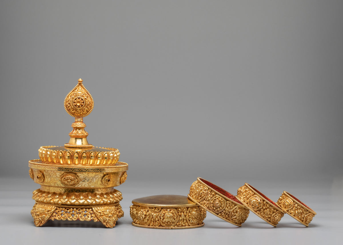 Spiritual Mandala Offering Set | Perfect for Meditation & Sacred Offerings