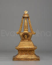 Traditional Himalayan Enlightenment Stupa