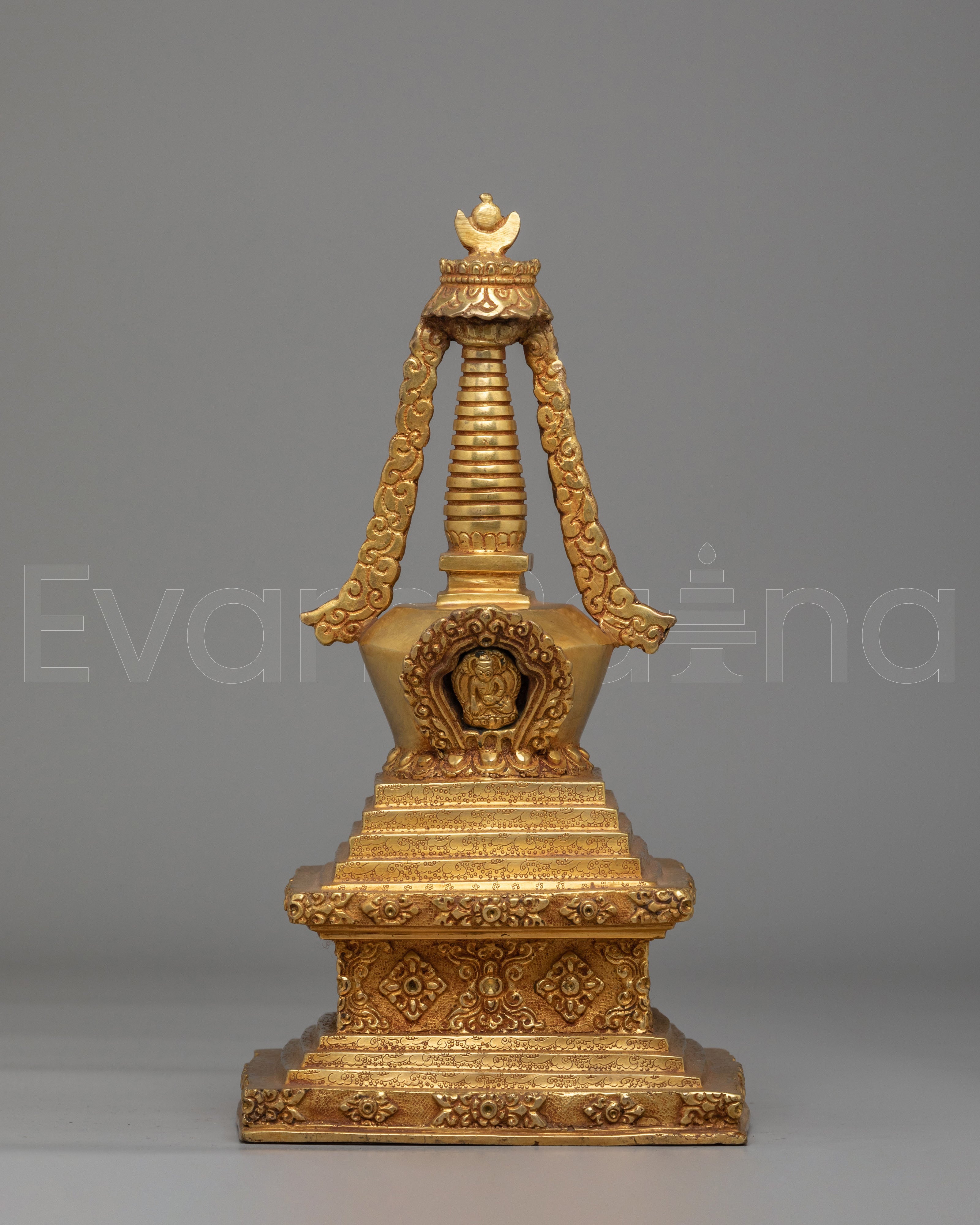 Traditional Himalayan Enlightenment Stupa