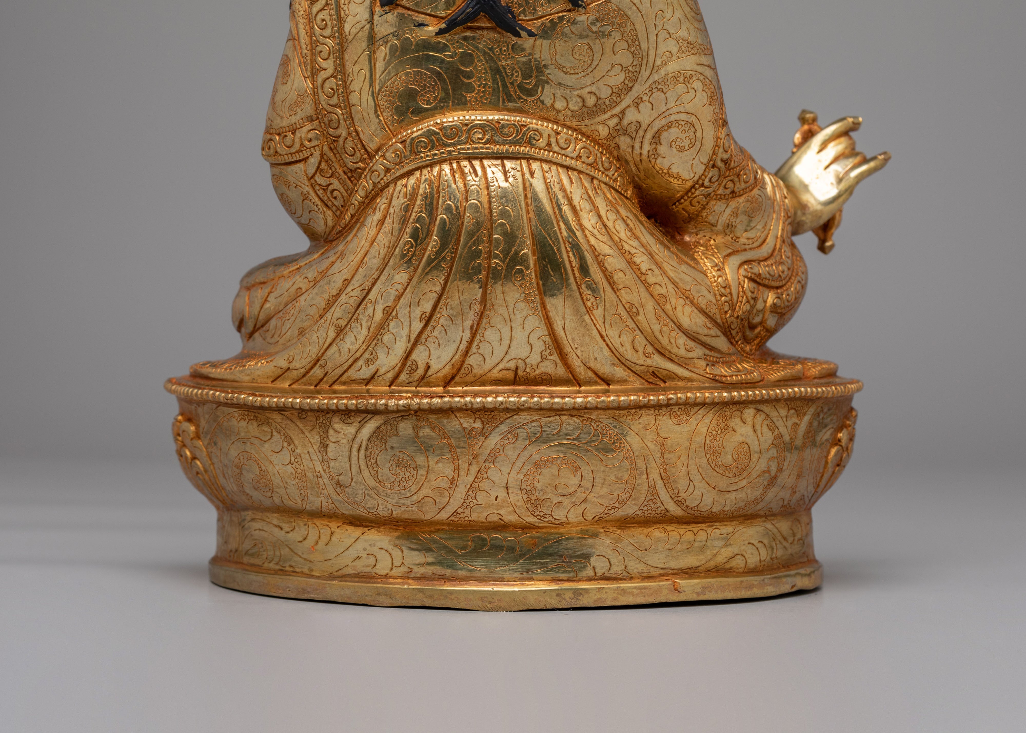 Ceremonial Padmasambhava Altar Statue | Tibetan Guru Rinpoche
