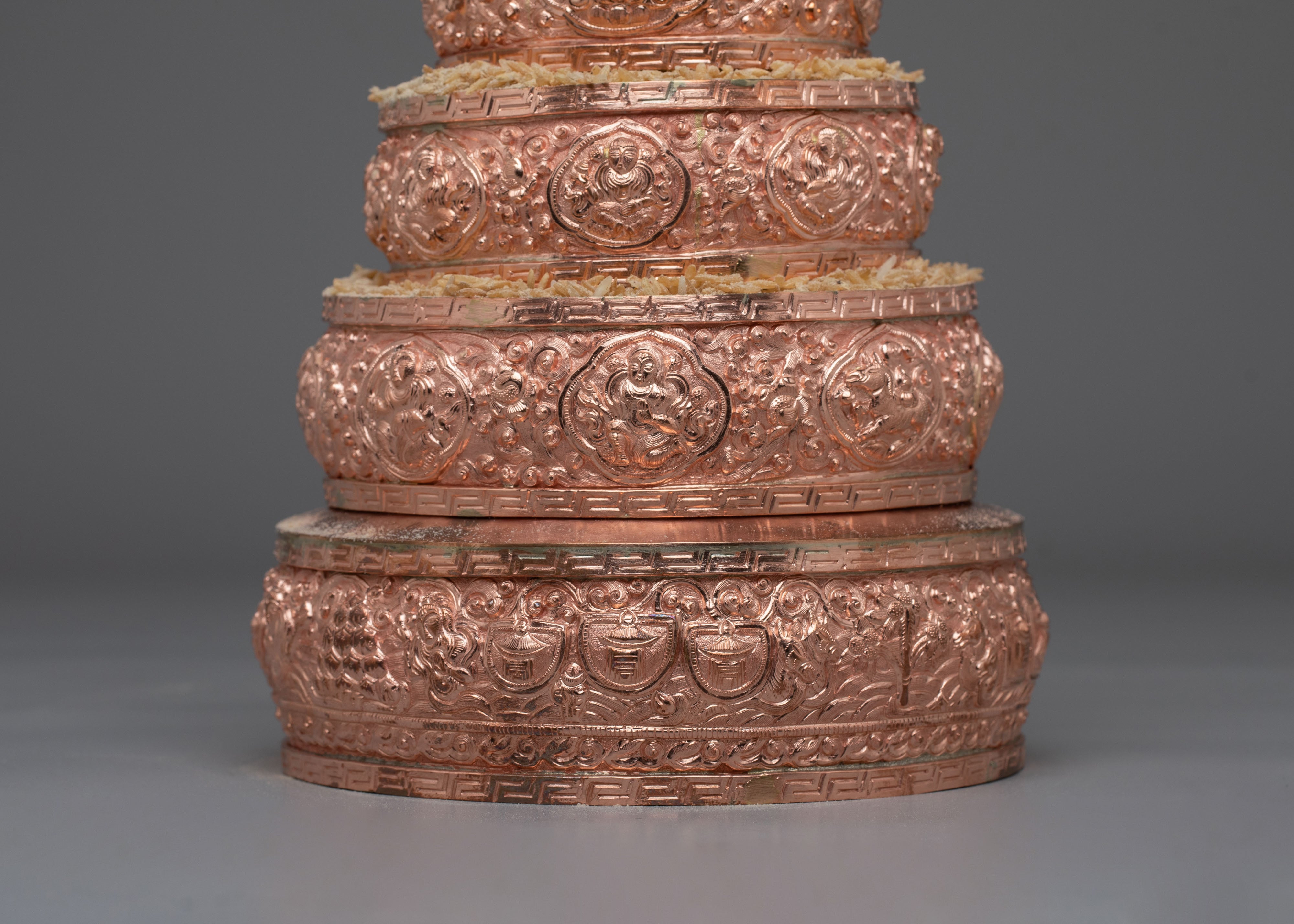 Sacred Buddhist Mandala For Ritual Offerings | Symbol of Enlightenment