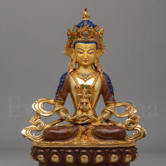Sacred Long Life Buddha Amitayus Statue