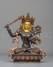 Tibetan Manjushri Wisdom Deity Statue