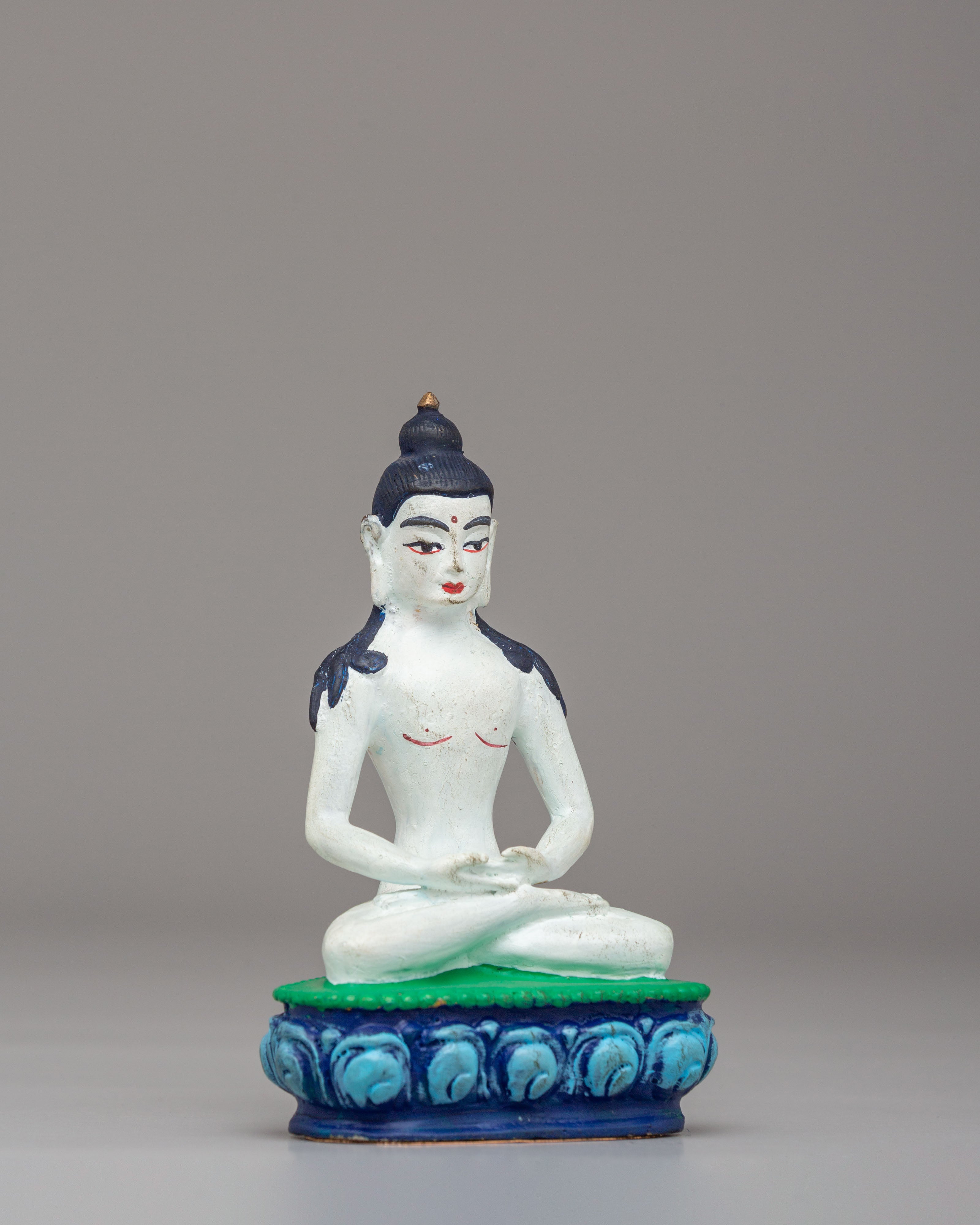 Sacred Tapihrista Meditation Statue | Copper Buddhist Altar Sculpture
