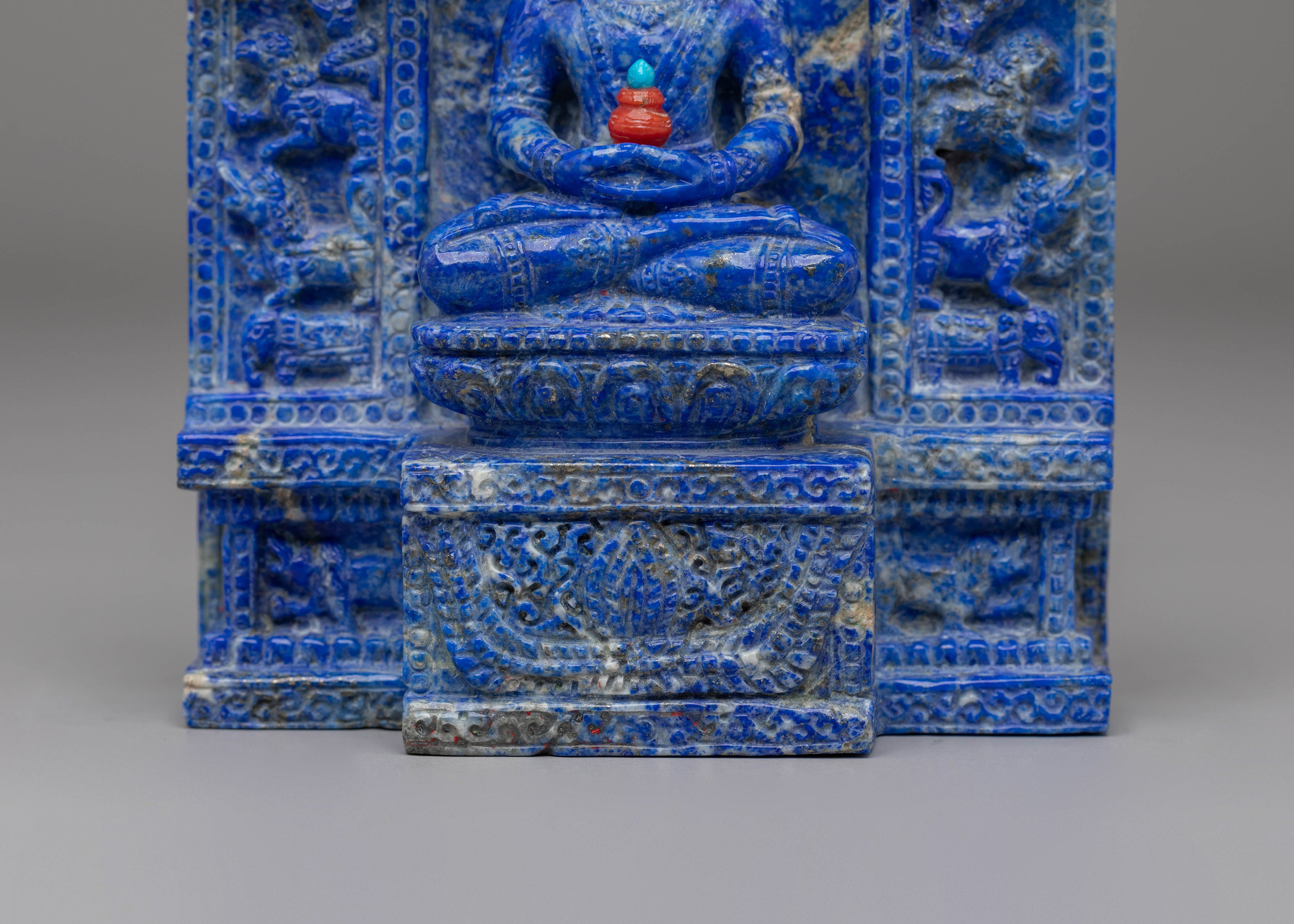 Handcrafted Buddhist Amitayus Statue | Deity of Longevity