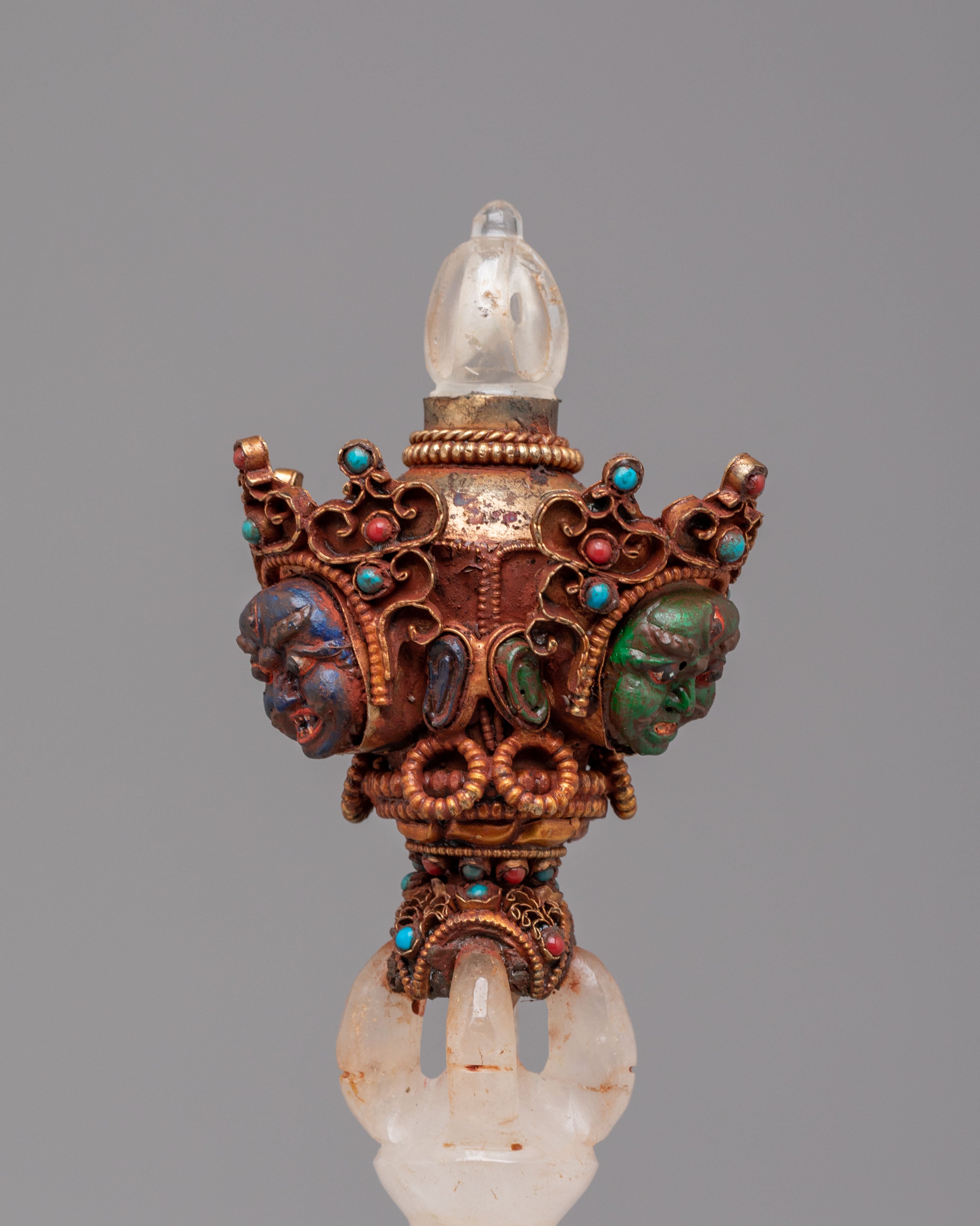 Vajrayana Ritual Phurba | Tibetan Buddhist Knife for Spiritual Ceremonies