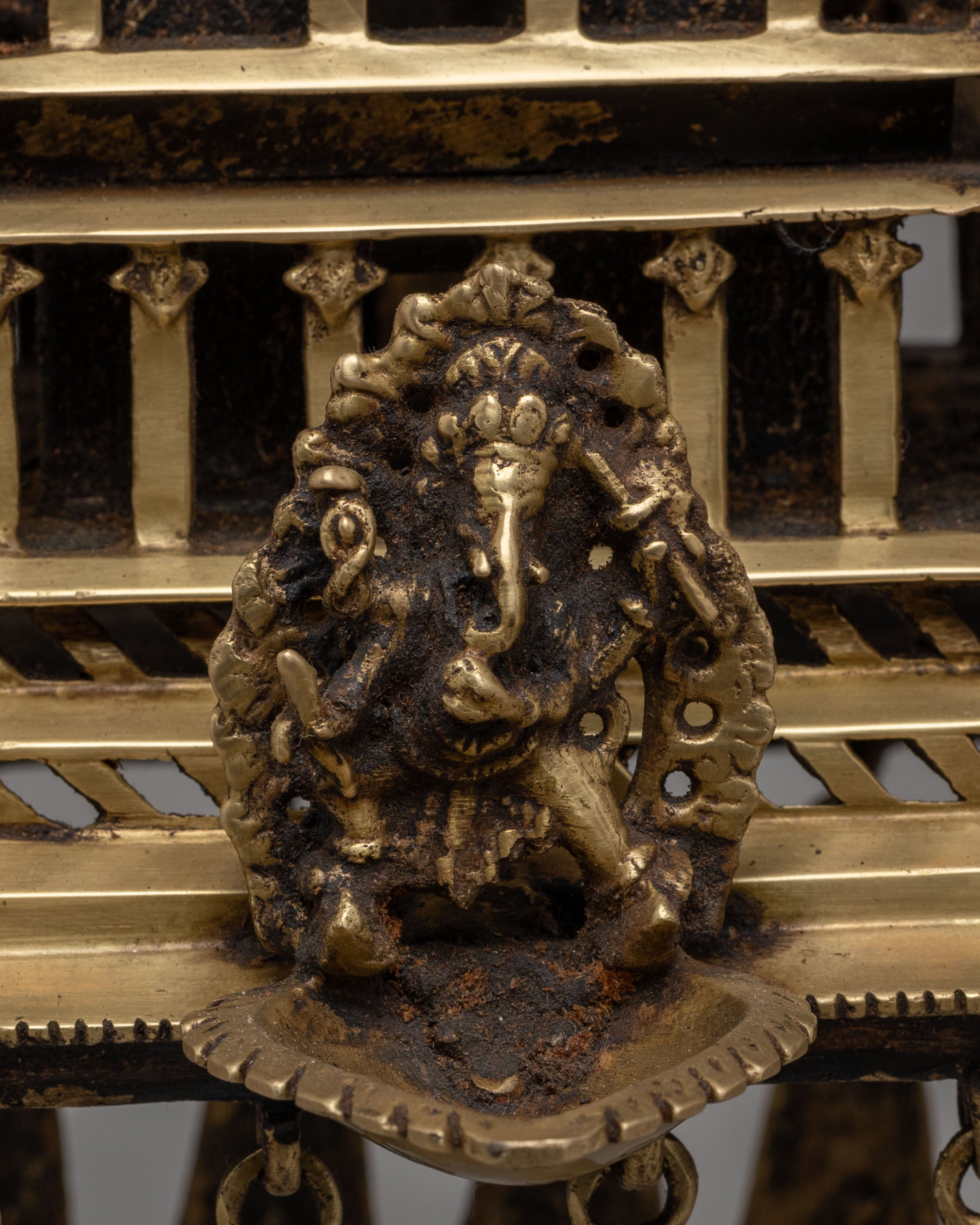 Handcrafted Hanging Stupa Dalucha | Tibetan Buddhist Decor