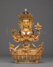 Buddhist Loving Compassion Chenrezig Statue
