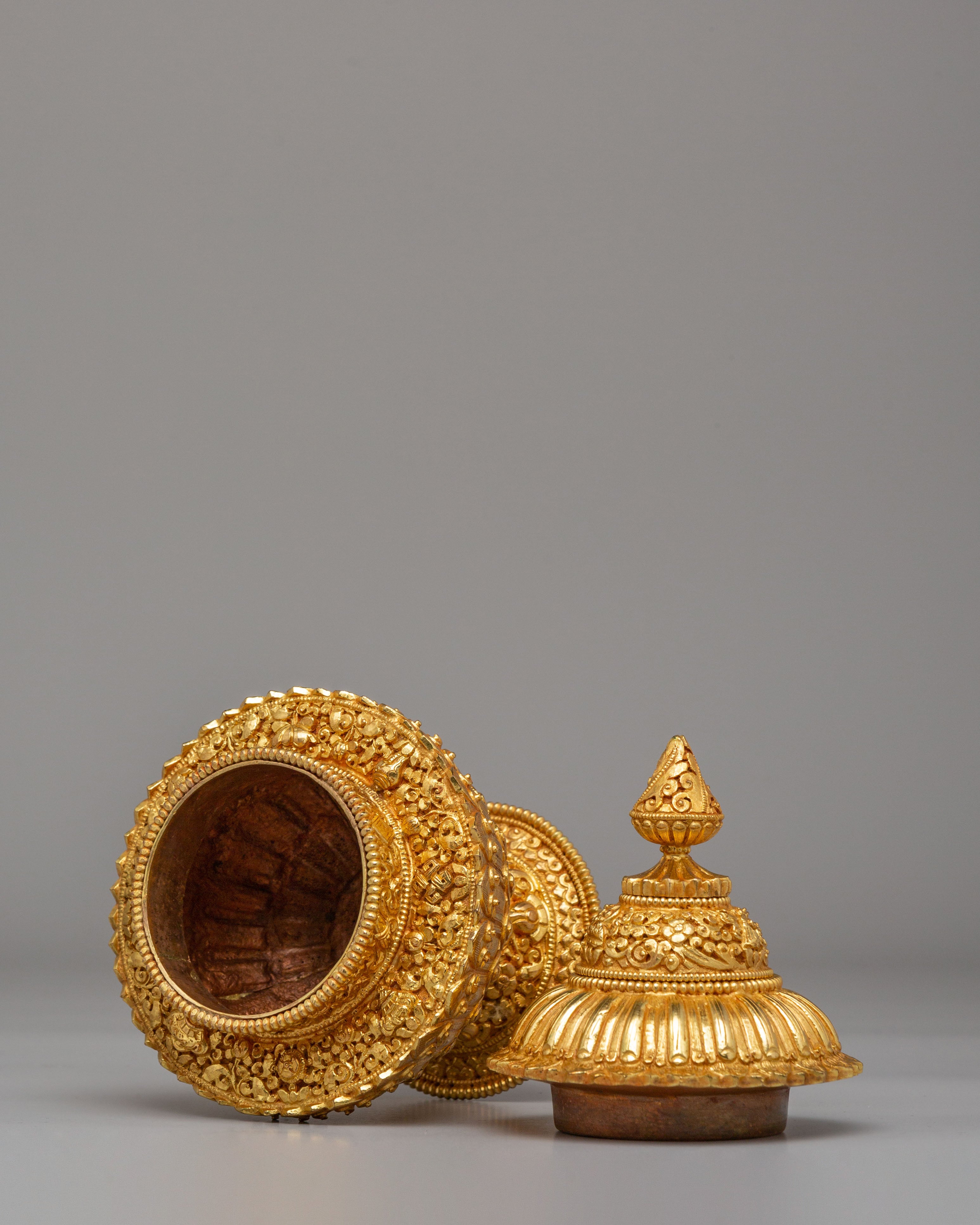 Rice Pot for Ritual Offering | Sacred Offering Vessel for Puja