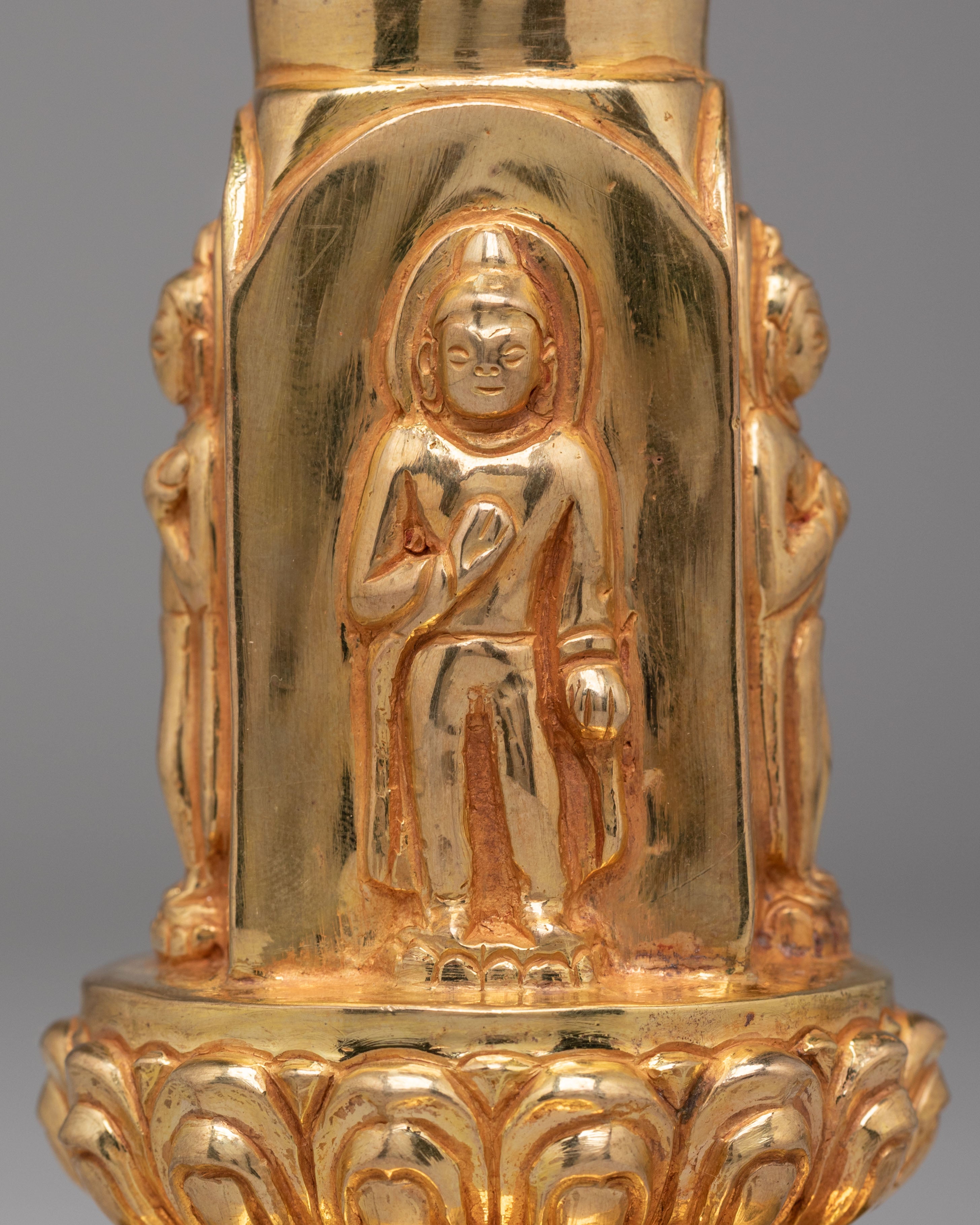 Tibetan Future Buddha Stupa | Symbolizing Enlightenment and Spiritual Growth