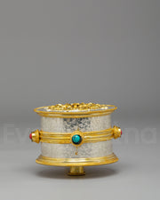 Tibetan Altar Prayer Wheel