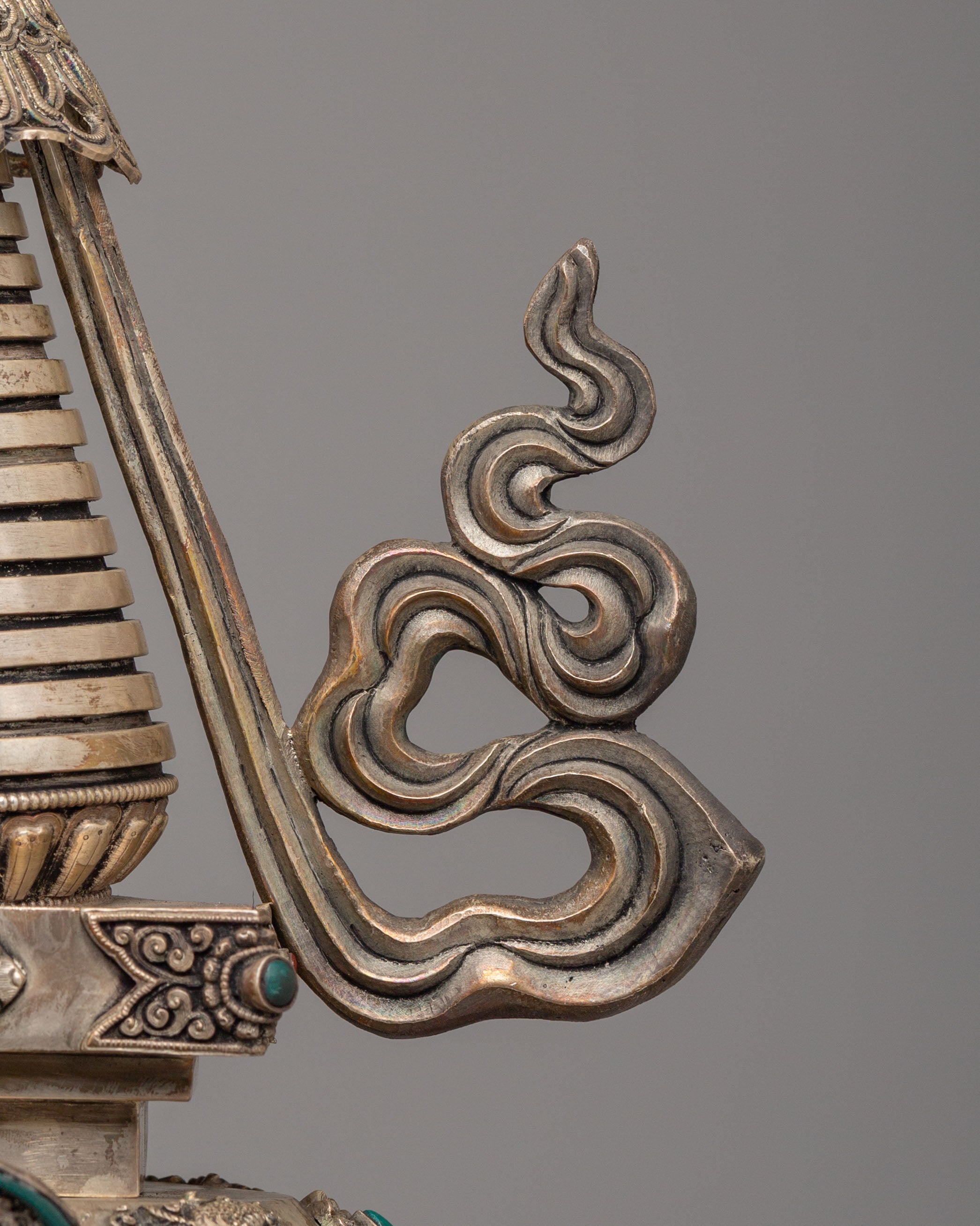 Handcrafted Tibetan Jangchub Stupa | Shrine for Meditation