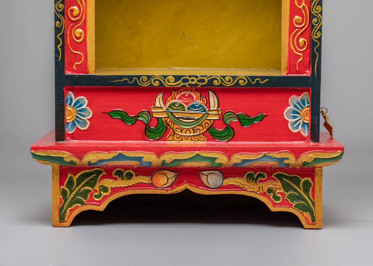 Sacred Buddhist Ritual Altar Box | Sacred Storage for Sacred Items