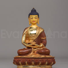 Enlightened Amitabha Buddha Sculpture 