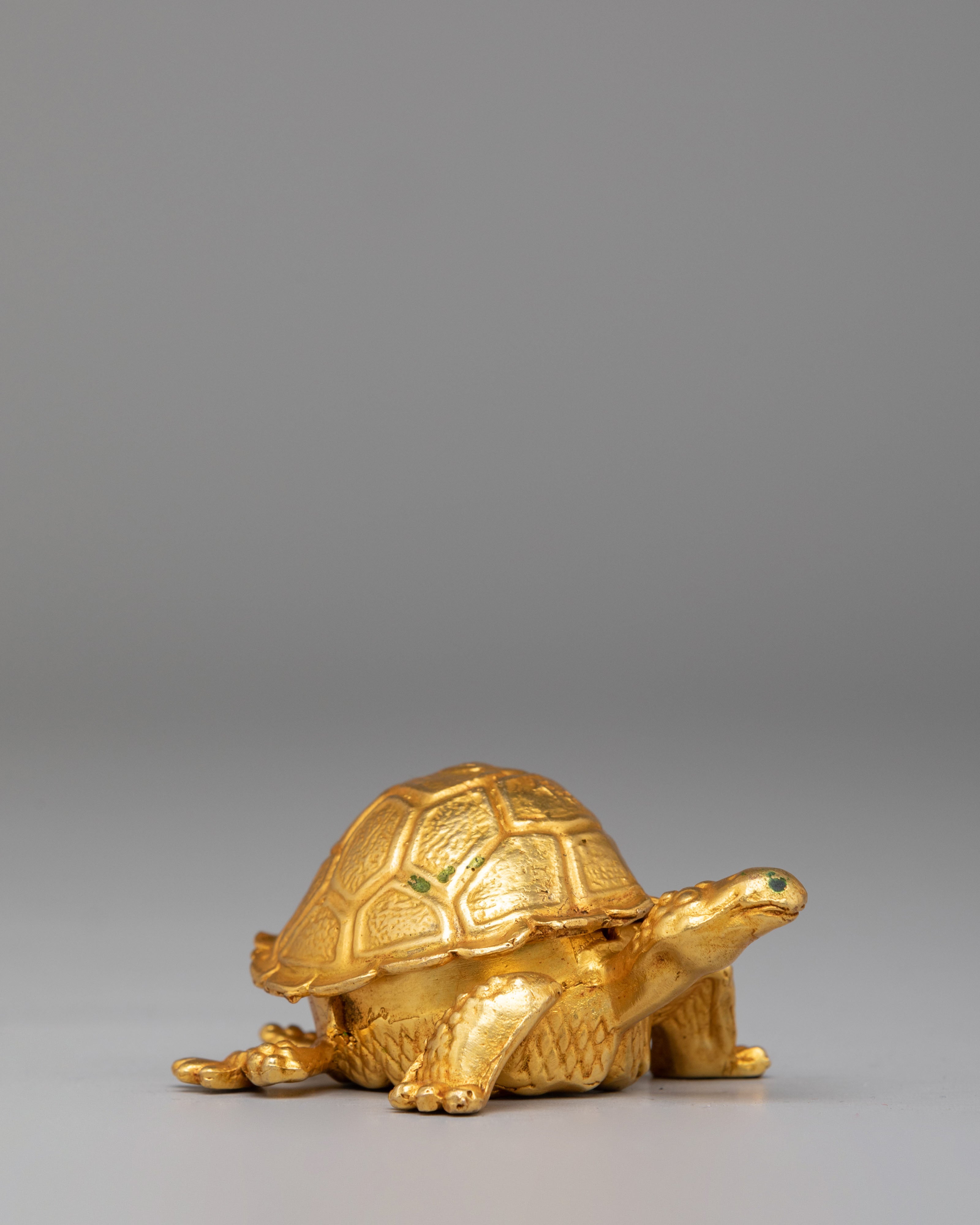 Handcrafted Decorative Turtle Sculpture | Peaceful Gift for Wisdom and Balance
