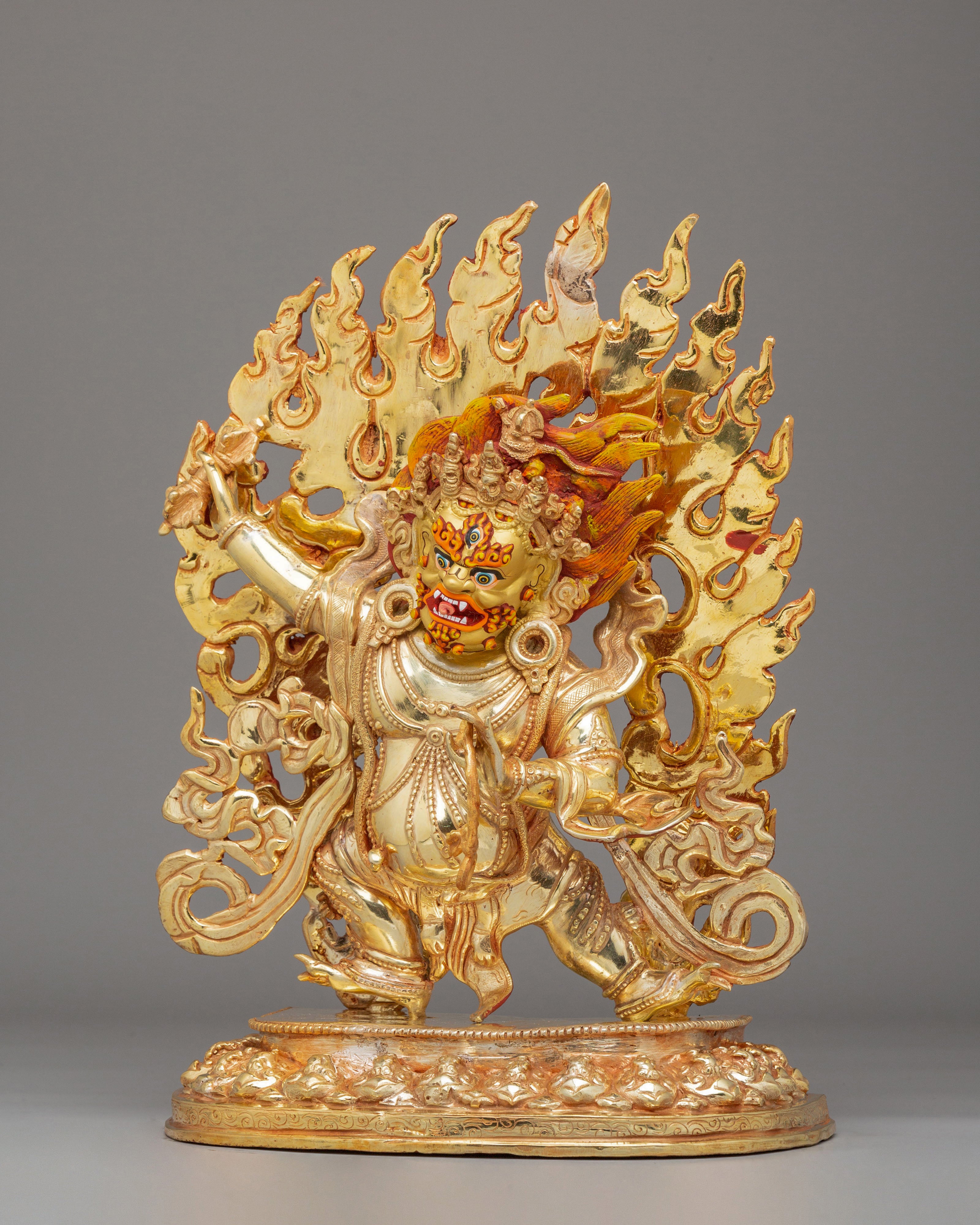 Himalayan Vajrapani Sacred Figure | Sacred Buddhist Artwork