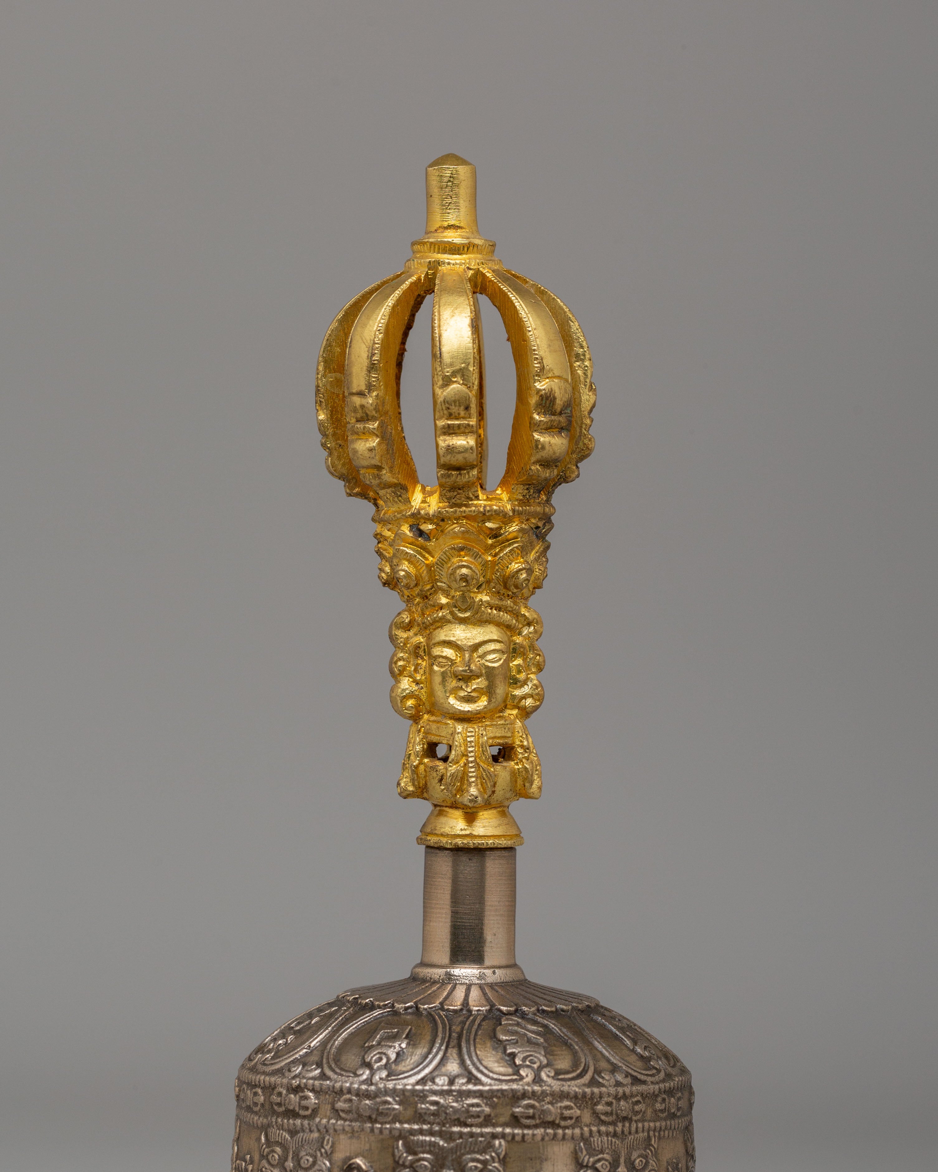 Handcrafted Vajra and Bell Set | Sacred Vajrayana Meditation Tools for Altar Practice