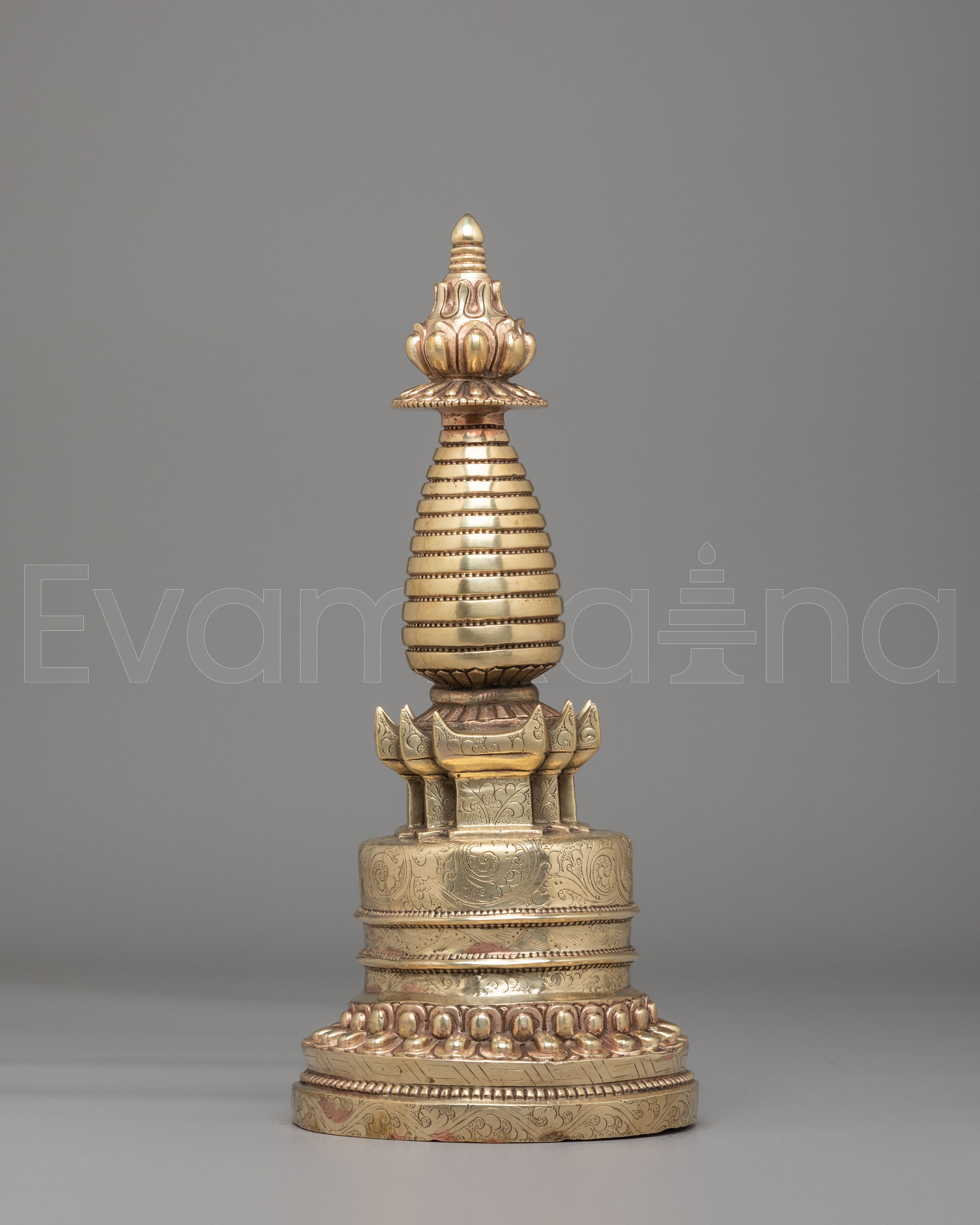 Handcrafted Shrine Kadampa Stupa 