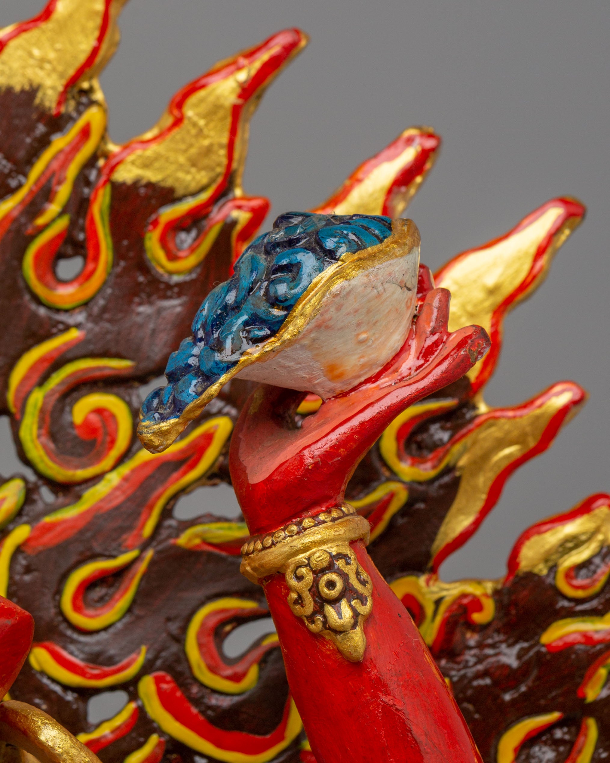 Tibetan Vajrayogini Dakini Sculpture | Vajrayana Female Deity Statue