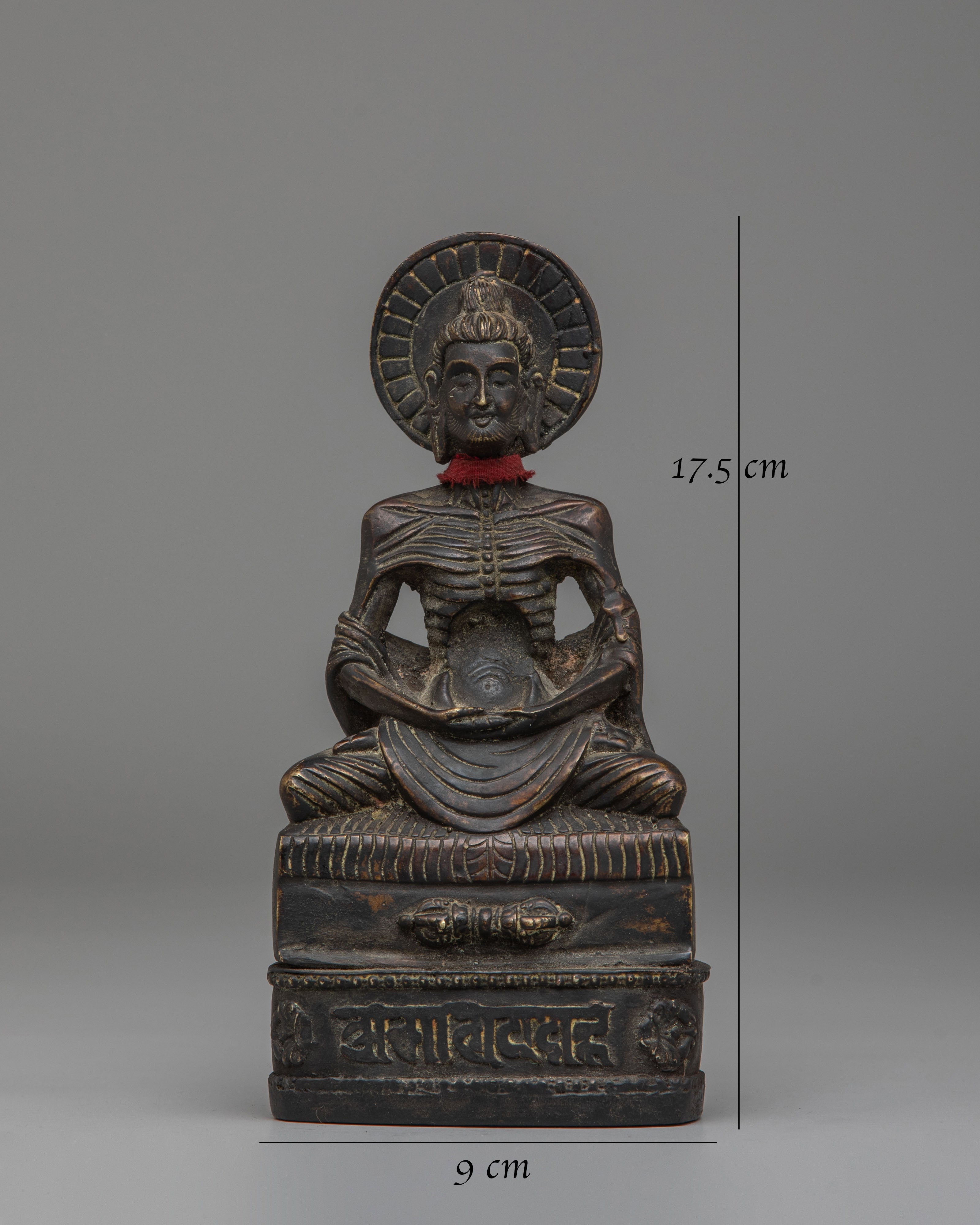 Himalayan Fasting Buddha Statue | Handcrafted Brass Statue