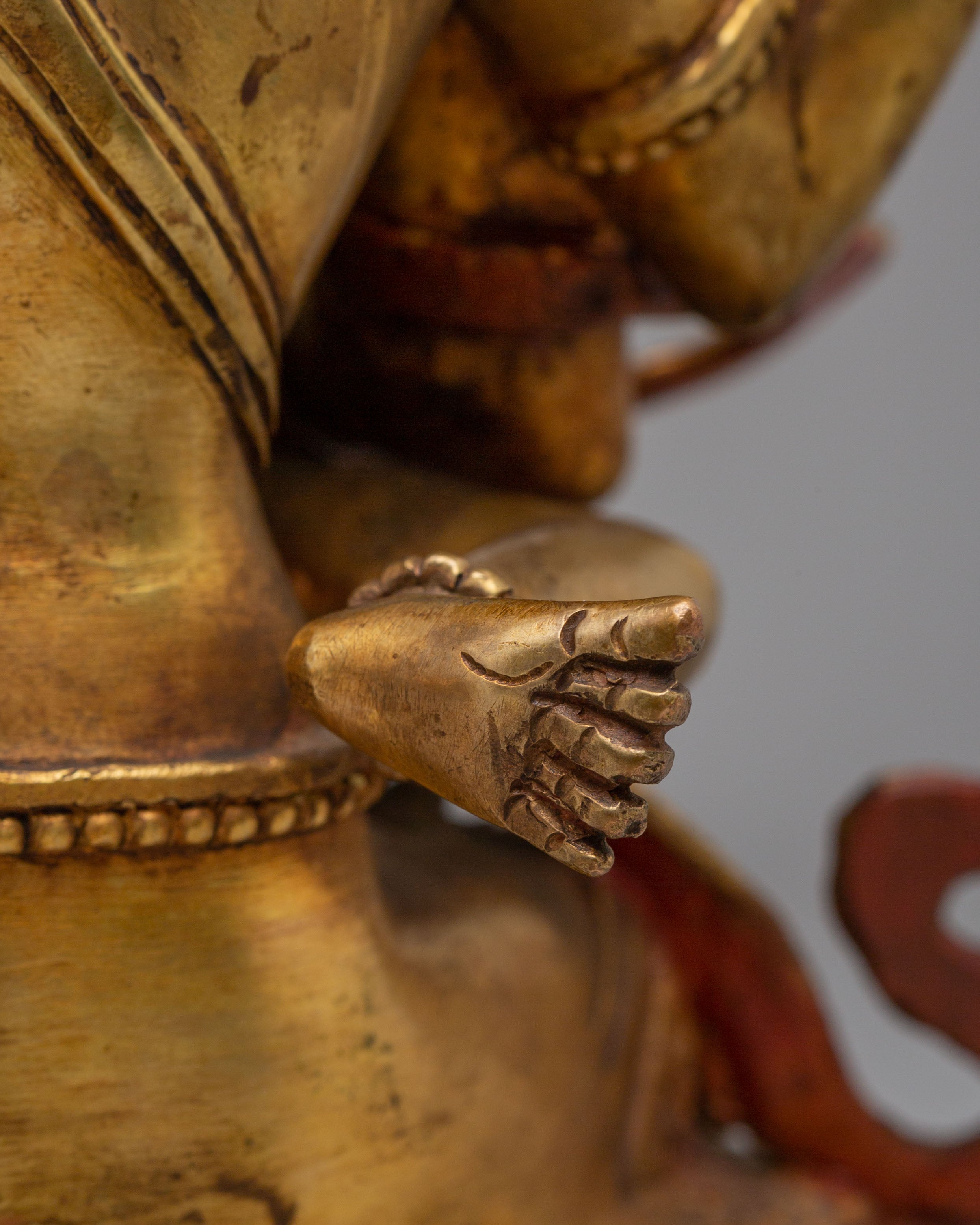 Sacred Chenrezig With Consort Statue | Symbol of Compassion