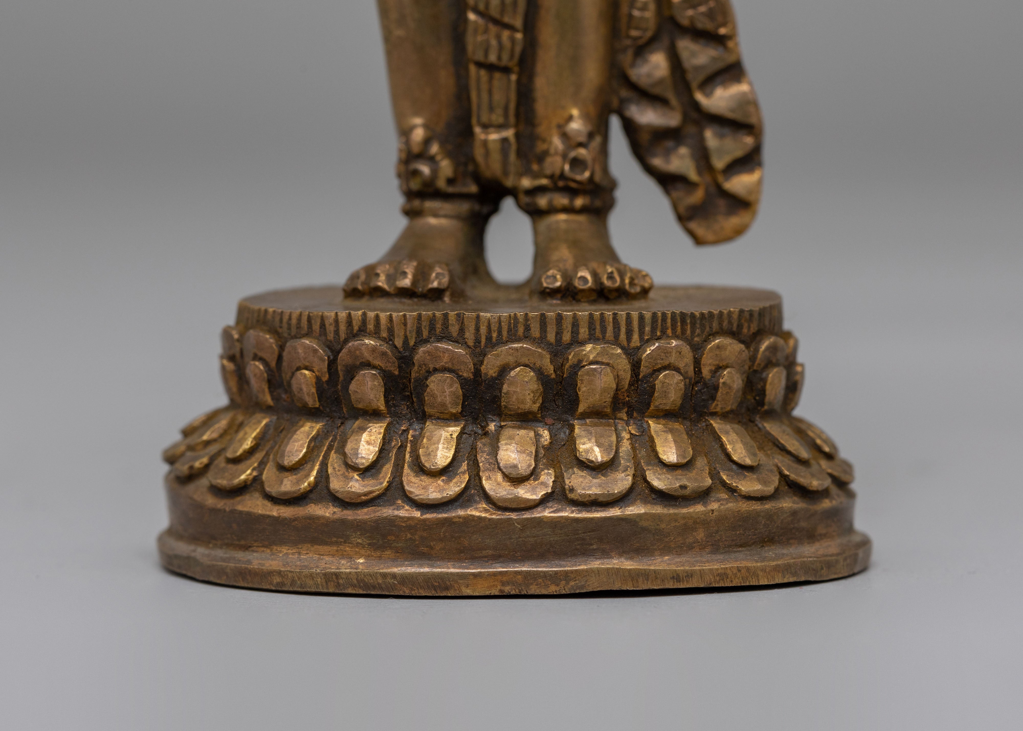 Handcrafted Standing Tara Statue | Symbol of Protection