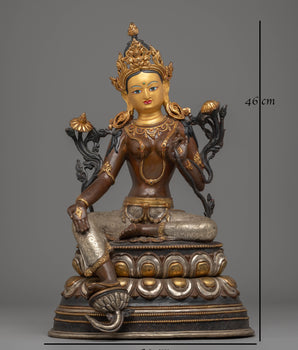 Sacred Shyama Tara Statue | Mother of Buddhas