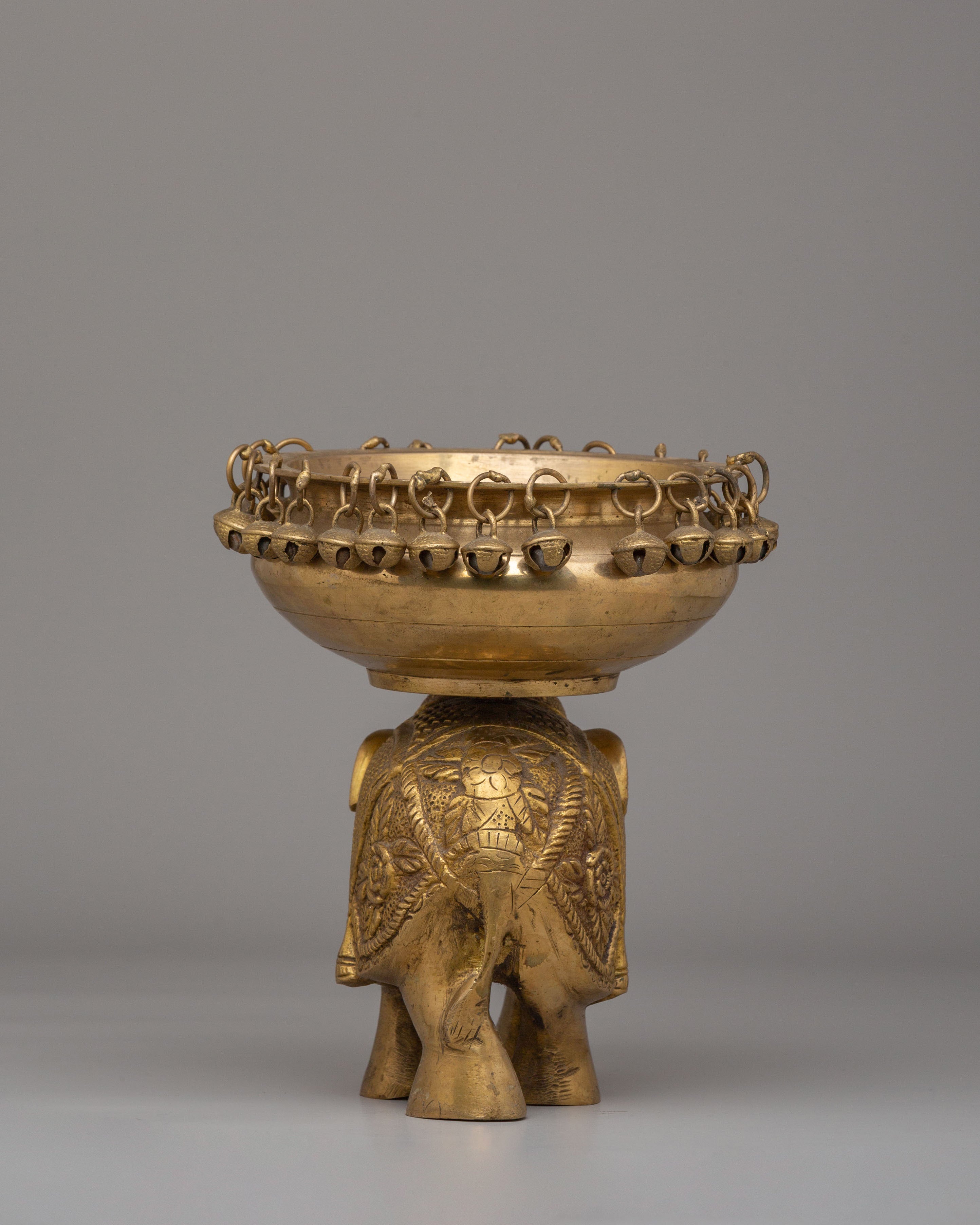 Handmade Urli Bowl | Brass Home Altar Decor