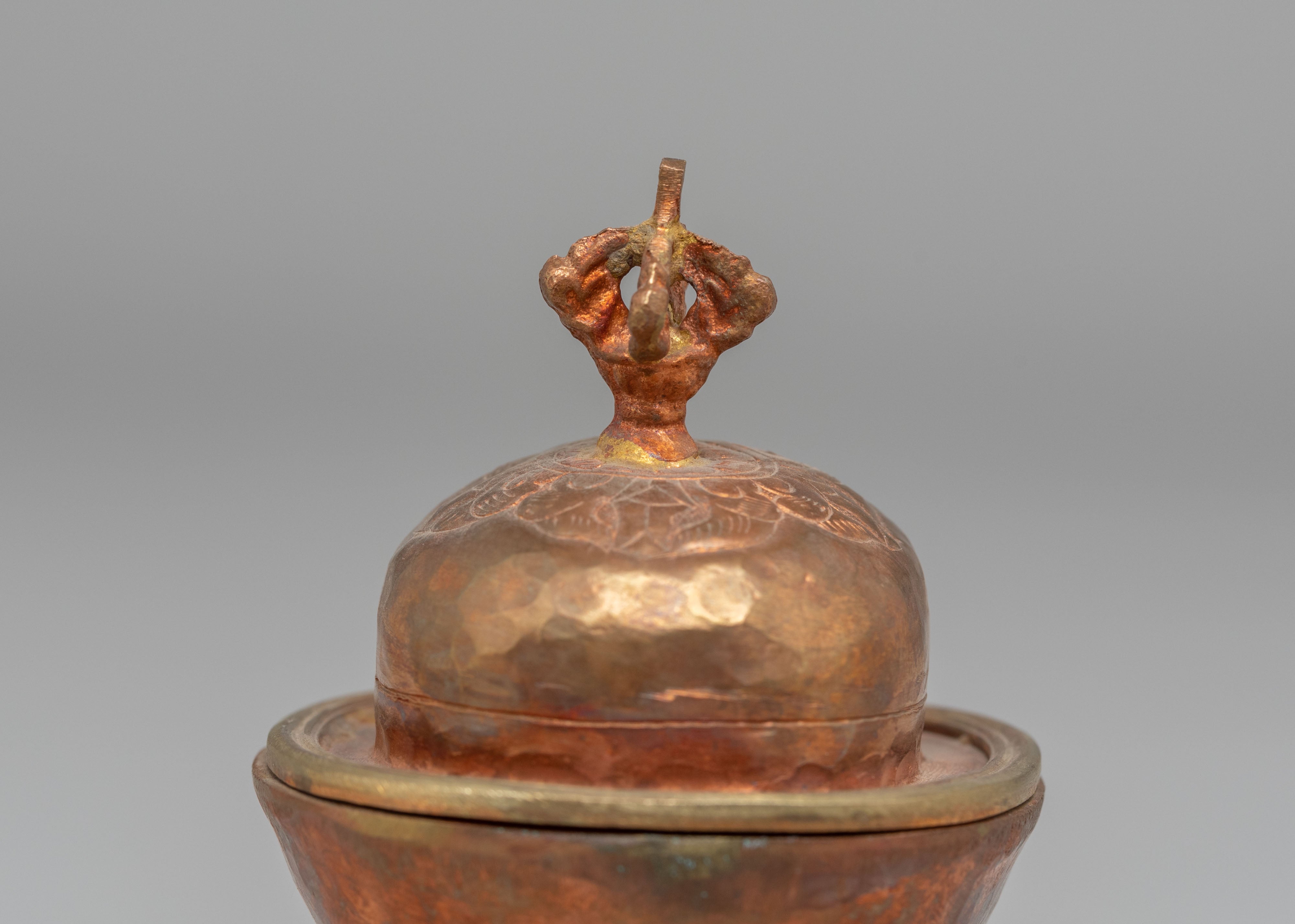 Spiritual Kapala Puja Vessel | Tibetan Buddhist Ritual Vessel