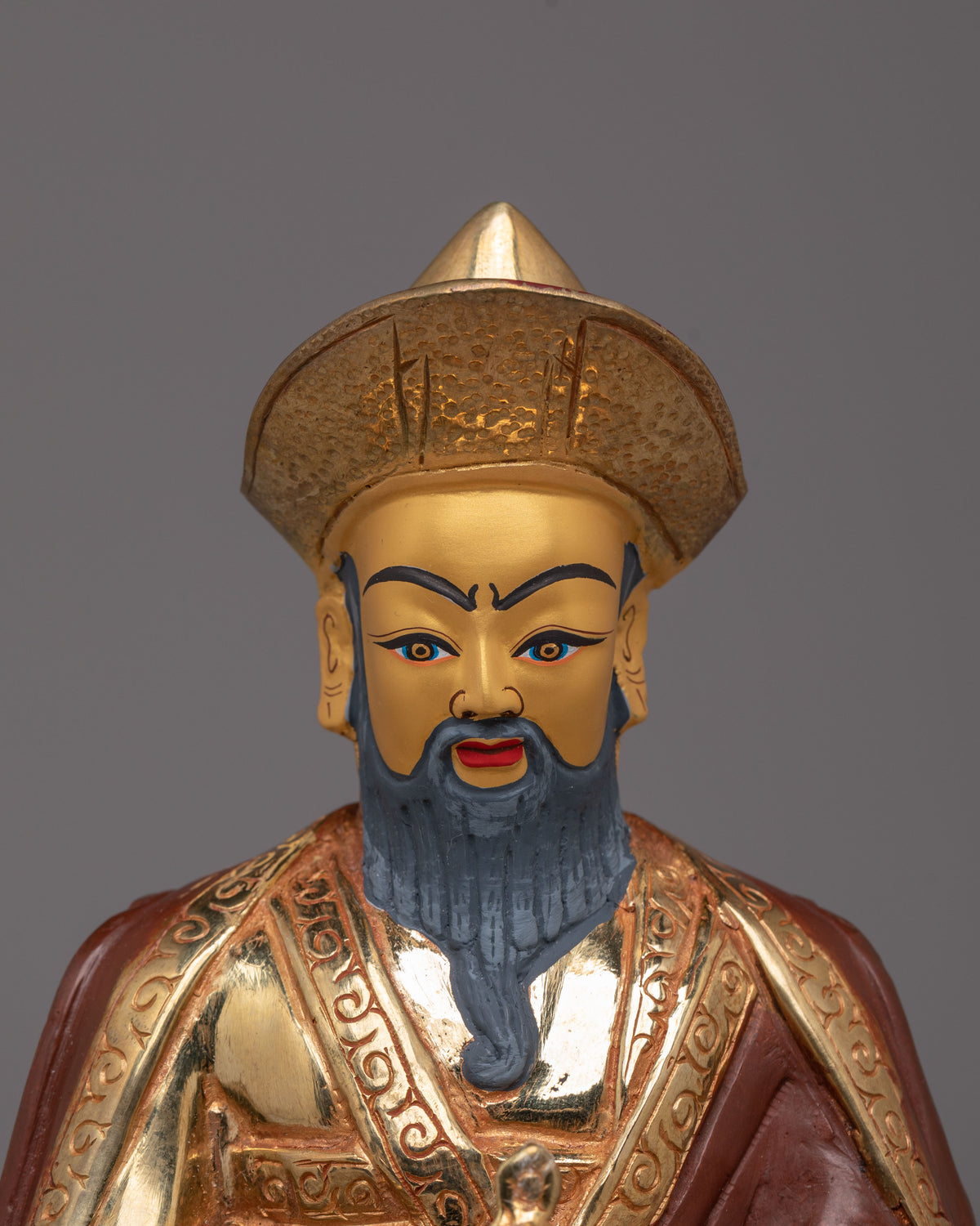 Handcrafted Sacred Guru Shapdum Statue | A Symbol of Divine Guidance