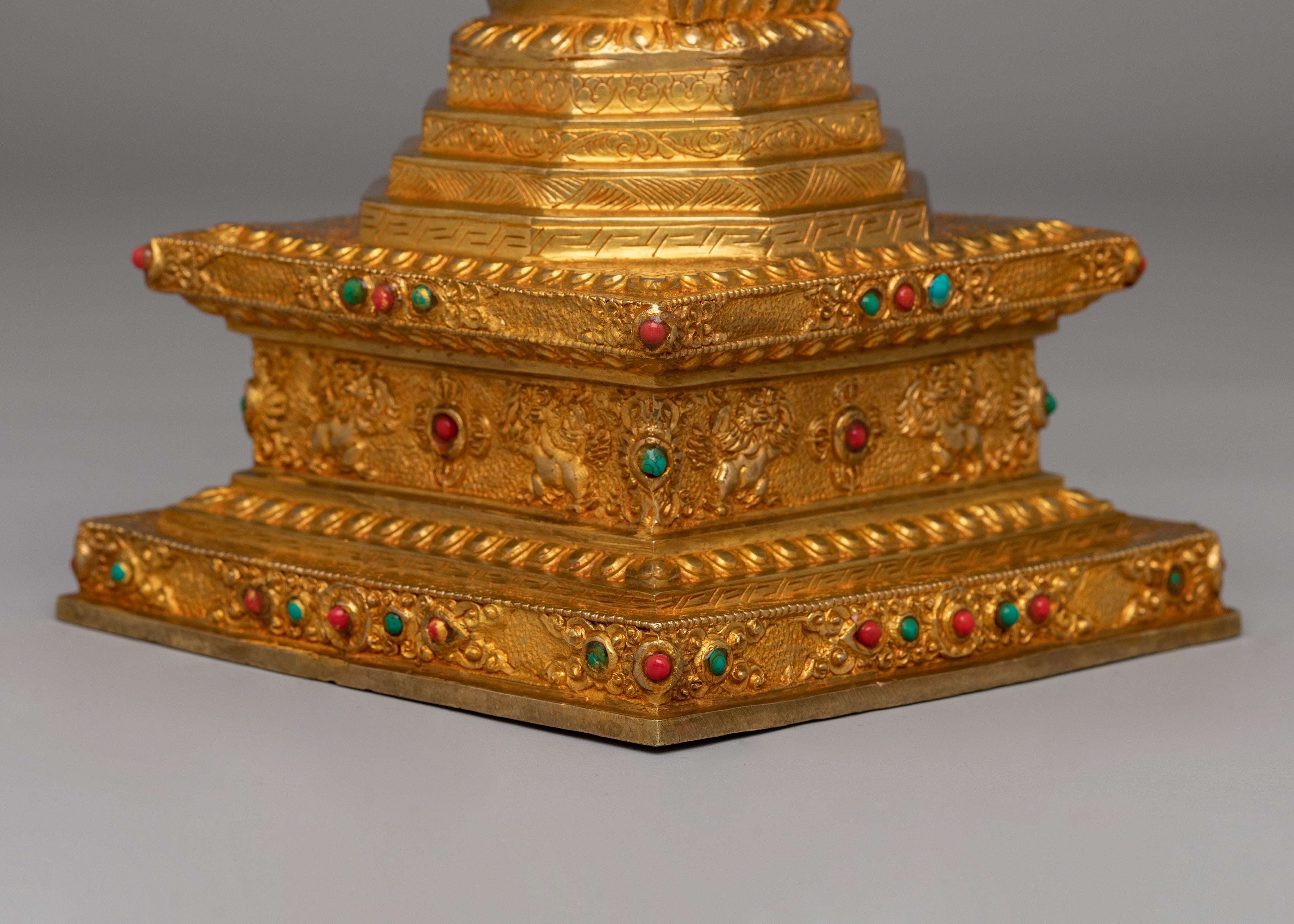Handcrafted Stupa of Reconciliation | Spiritual Tibetan Stupa