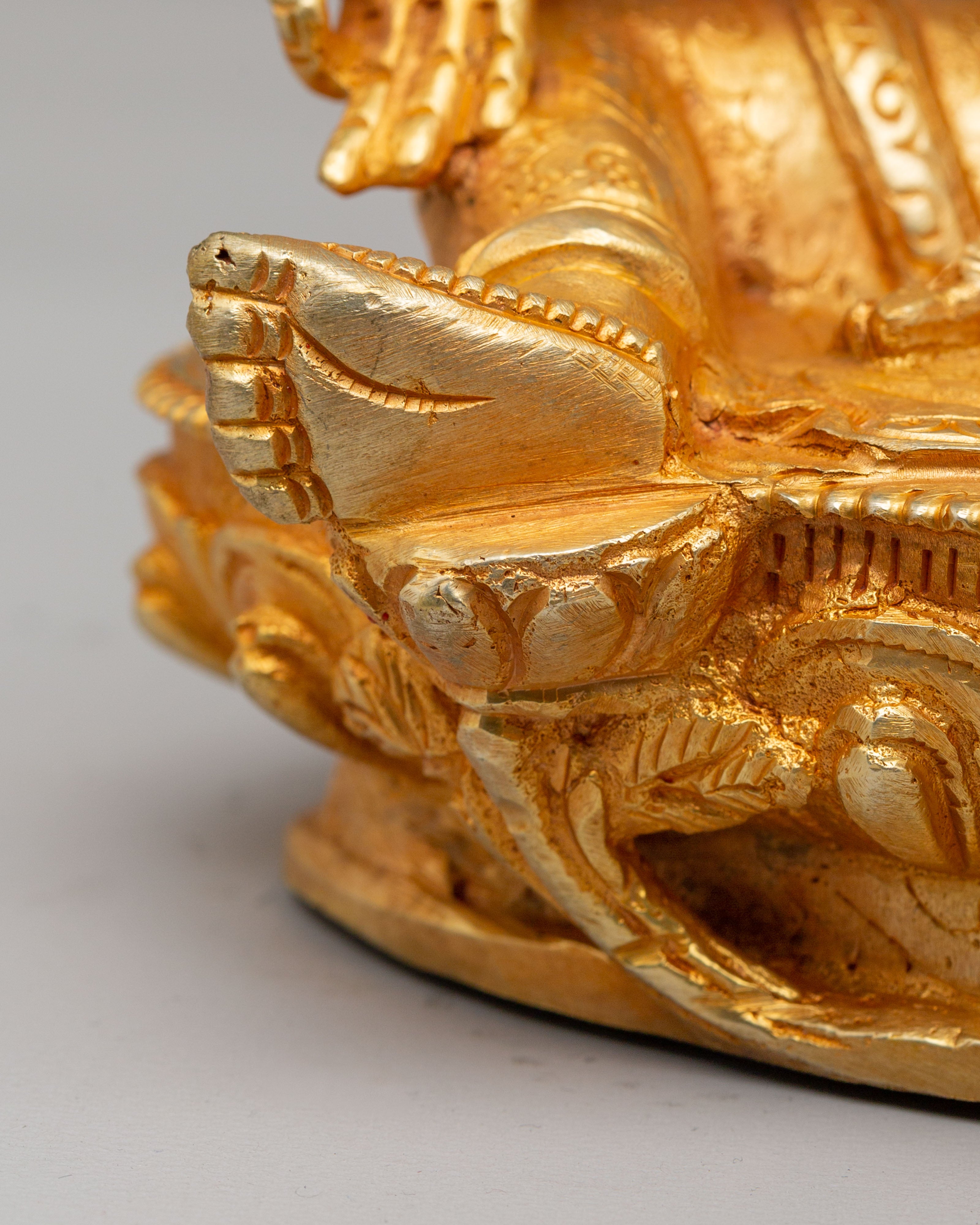 Shyama Tara Deity Statue | Traditional Himalayan Artwork