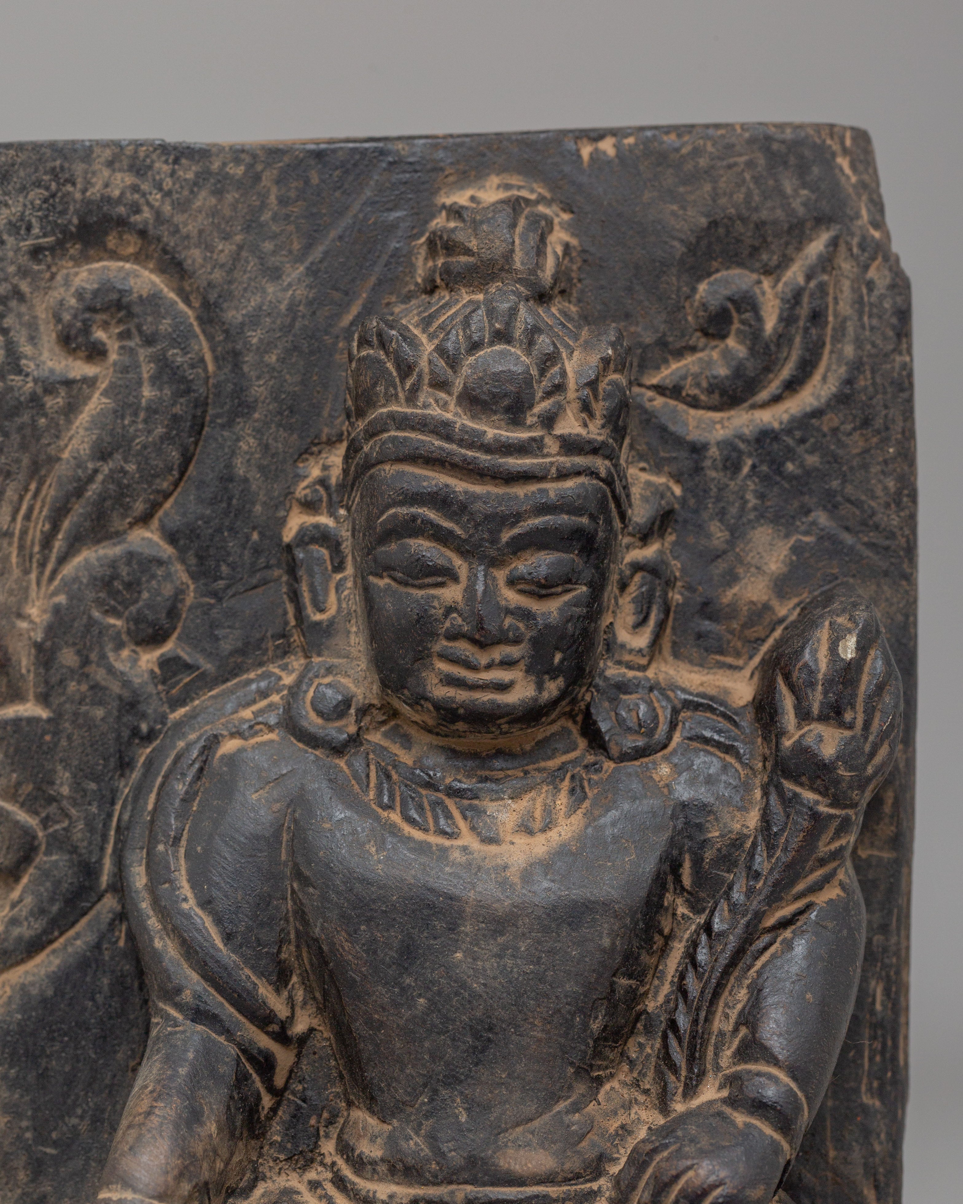 Buddhist Wisdom Deity Manjushri Statue | Symbol of Wisdom and Enlightenment