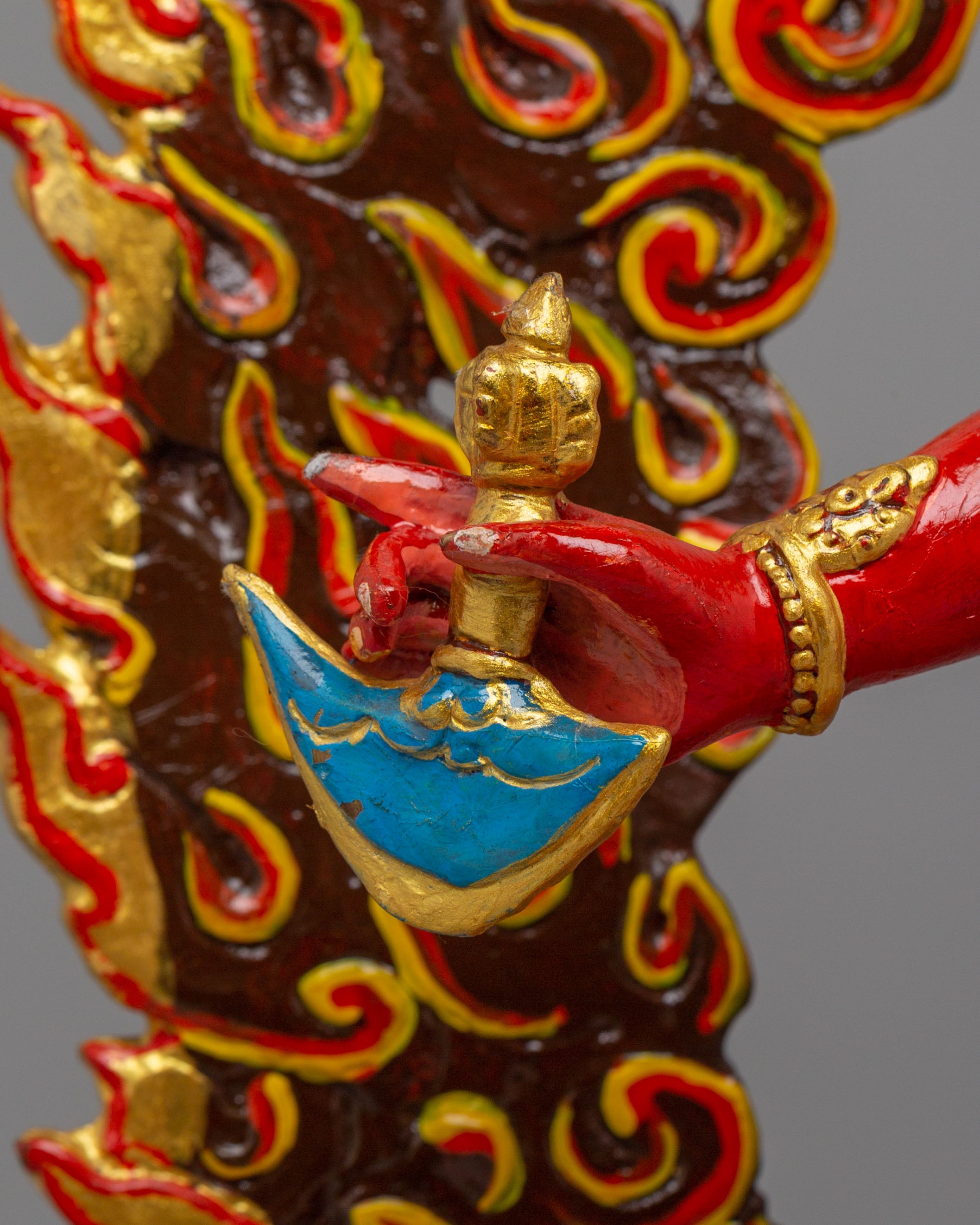 Tibetan Vajrayogini Dakini Sculpture | Vajrayana Female Deity Statue
