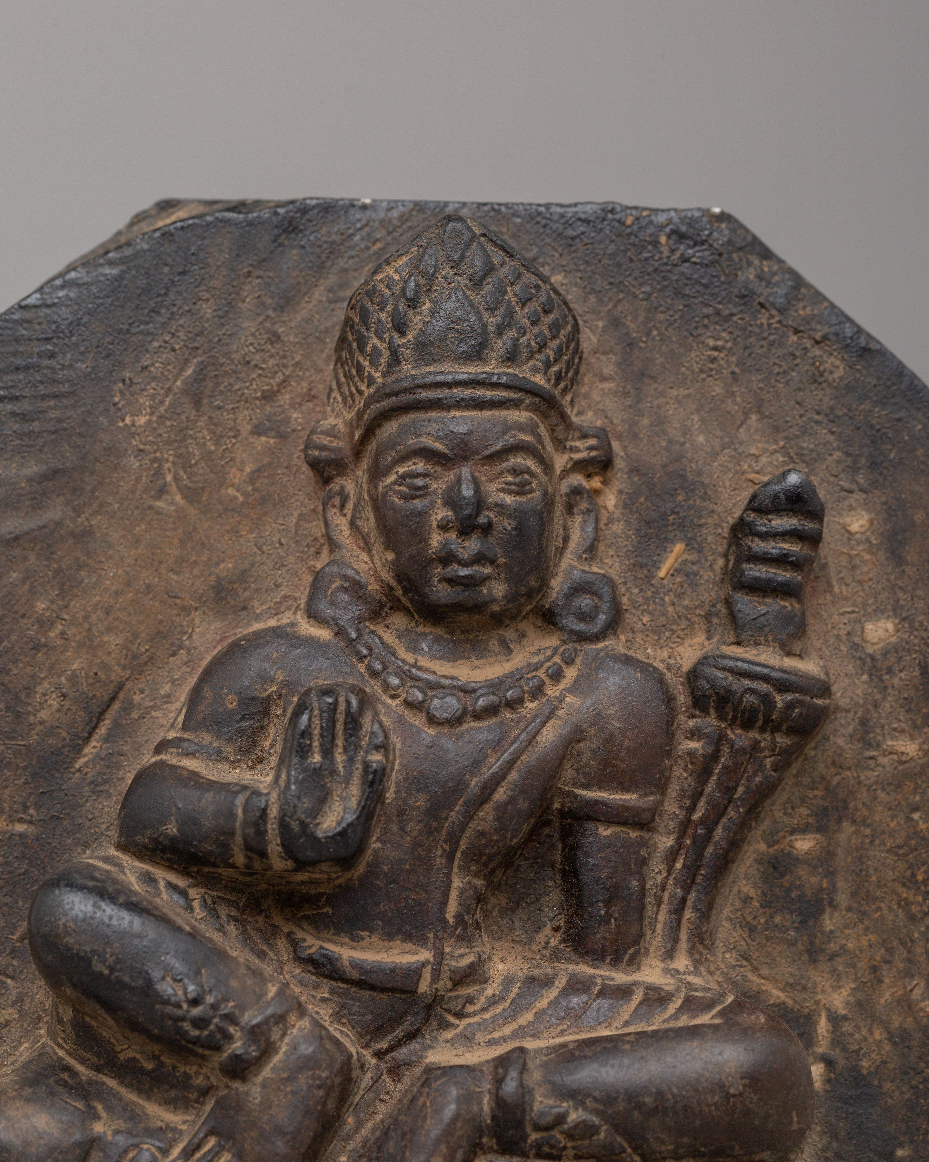 Spiritual Tibetan Samantabhadra Figure | Sacred Statue for Meditation & Spiritual Decor