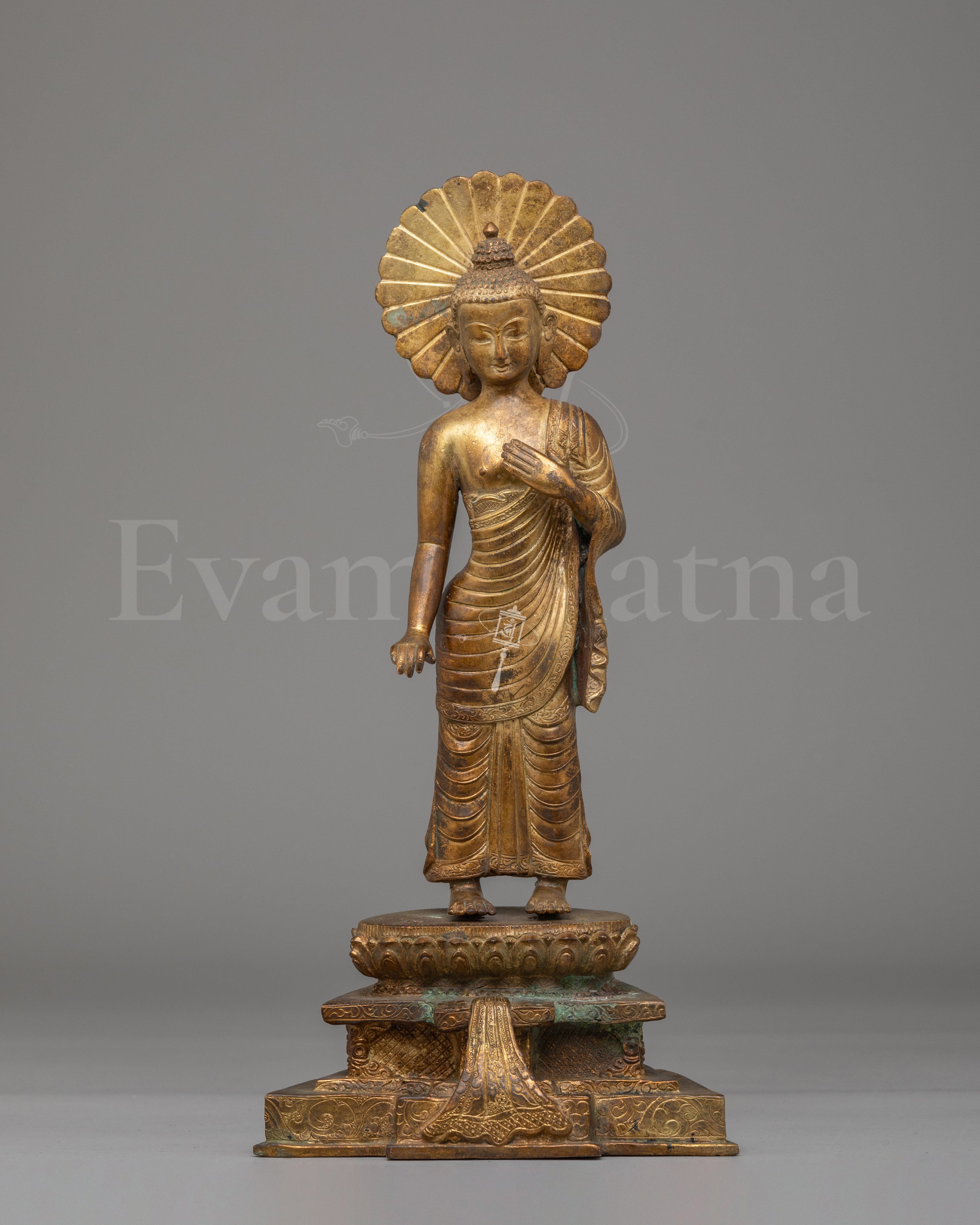 Tibetan Buddhist Dipankara Buddha Statue 