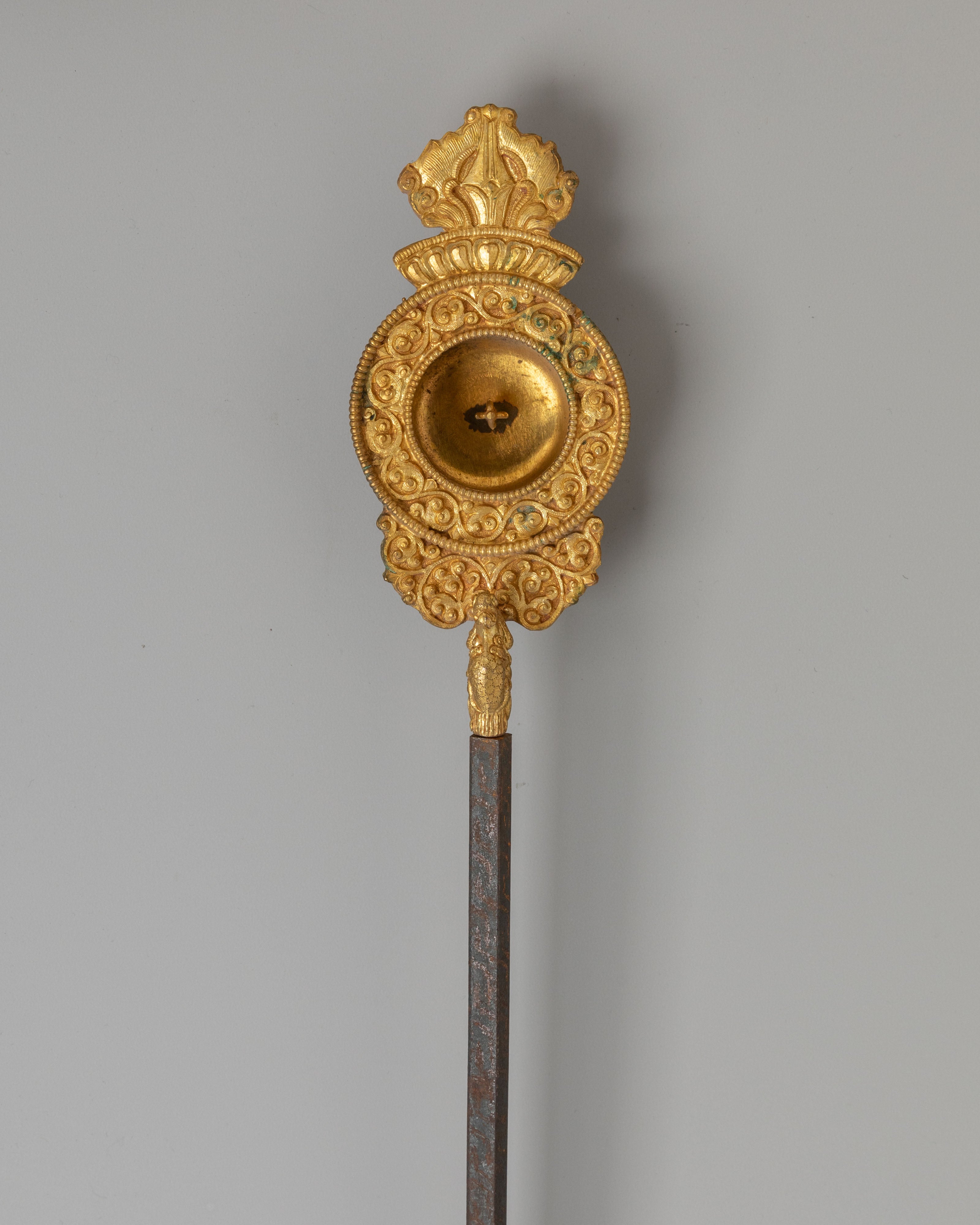 Gangsa Ganglu Ceremonial Tool | Handcrafted Ritual Tools for Sacred Ceremonies