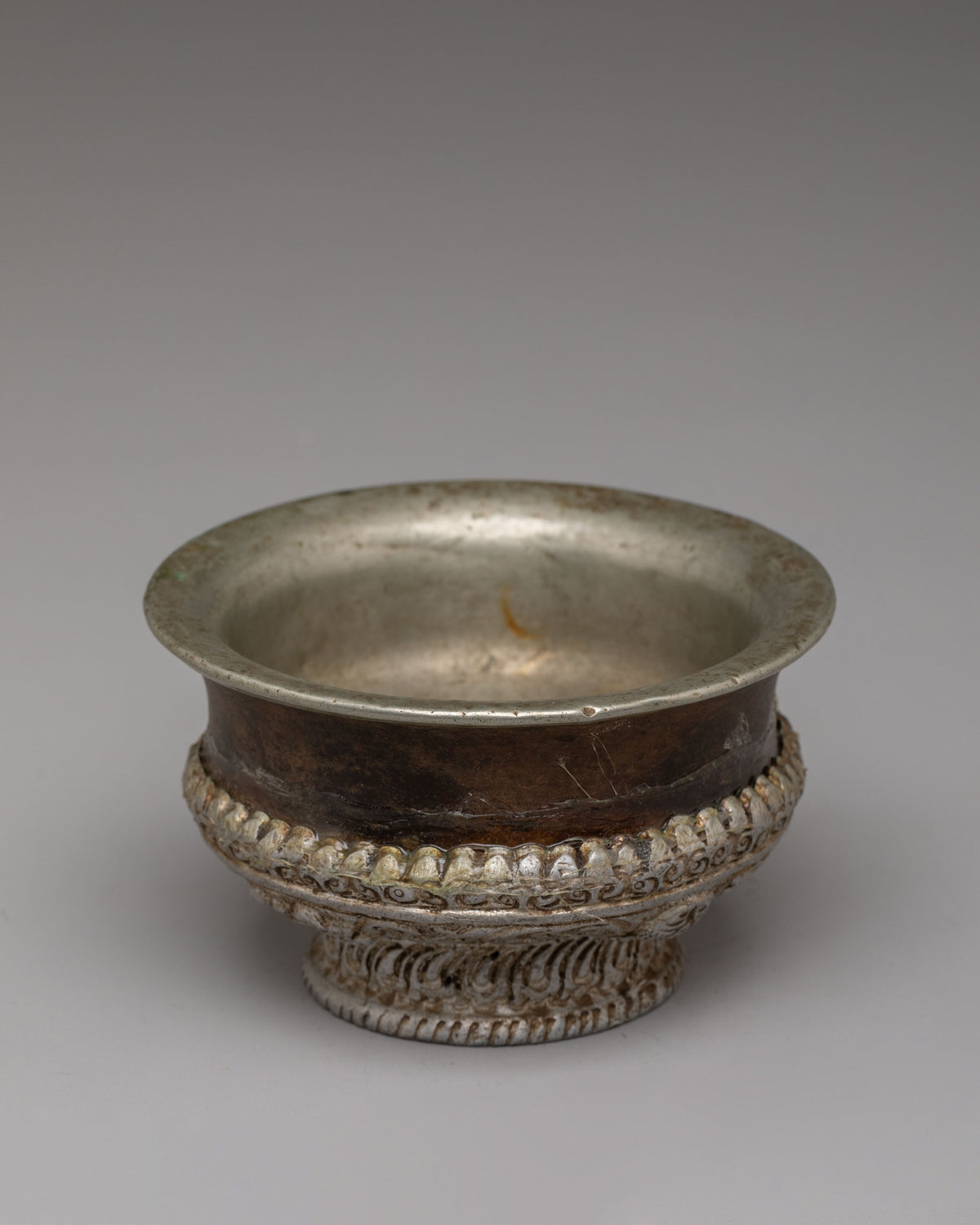 Ceremonial Offering Bowl | Handcrafted Tibetan Ritual Bowls