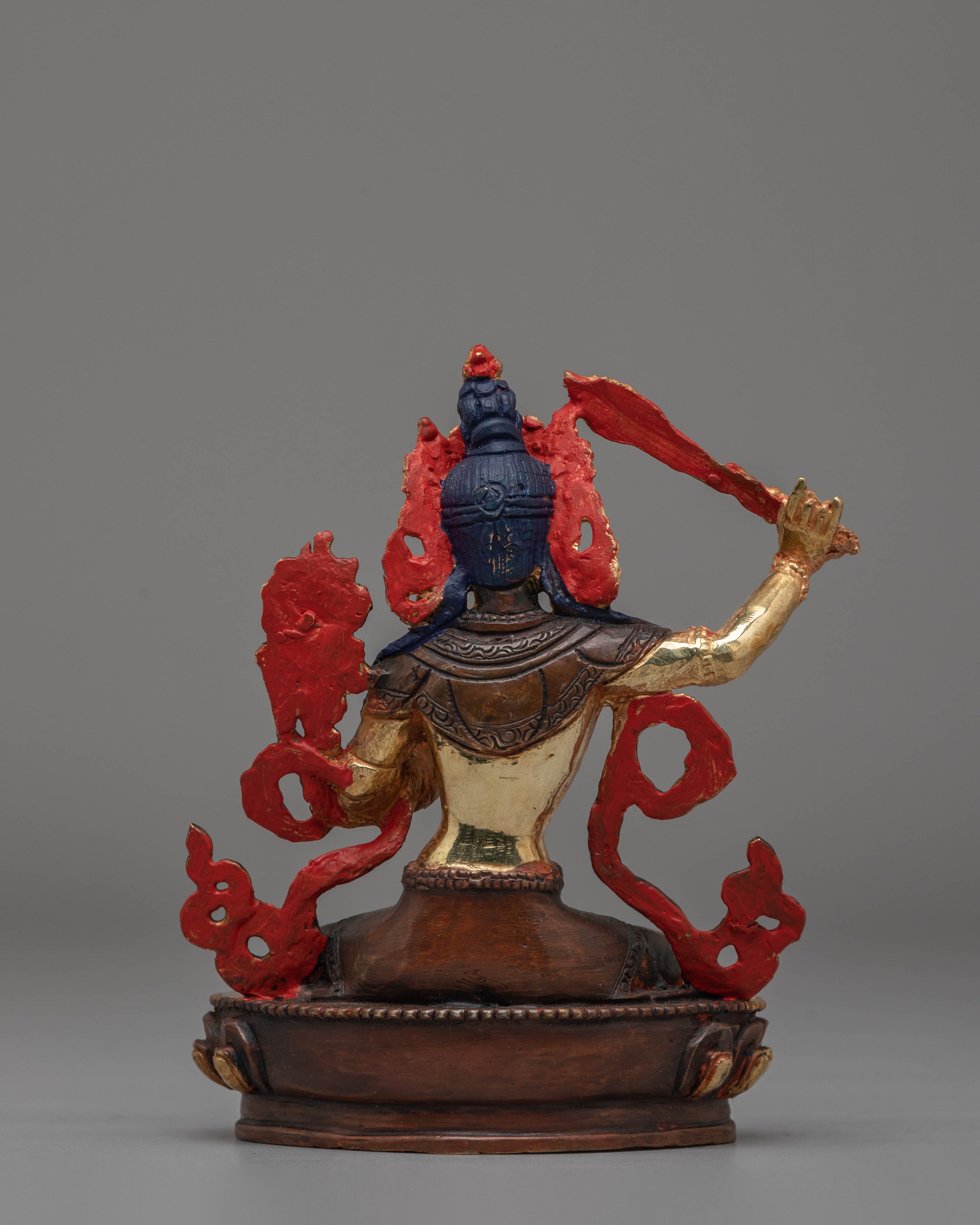 Manjushri Bodhisattva Copper Statue | Symbol of Wisdom and Knowledge