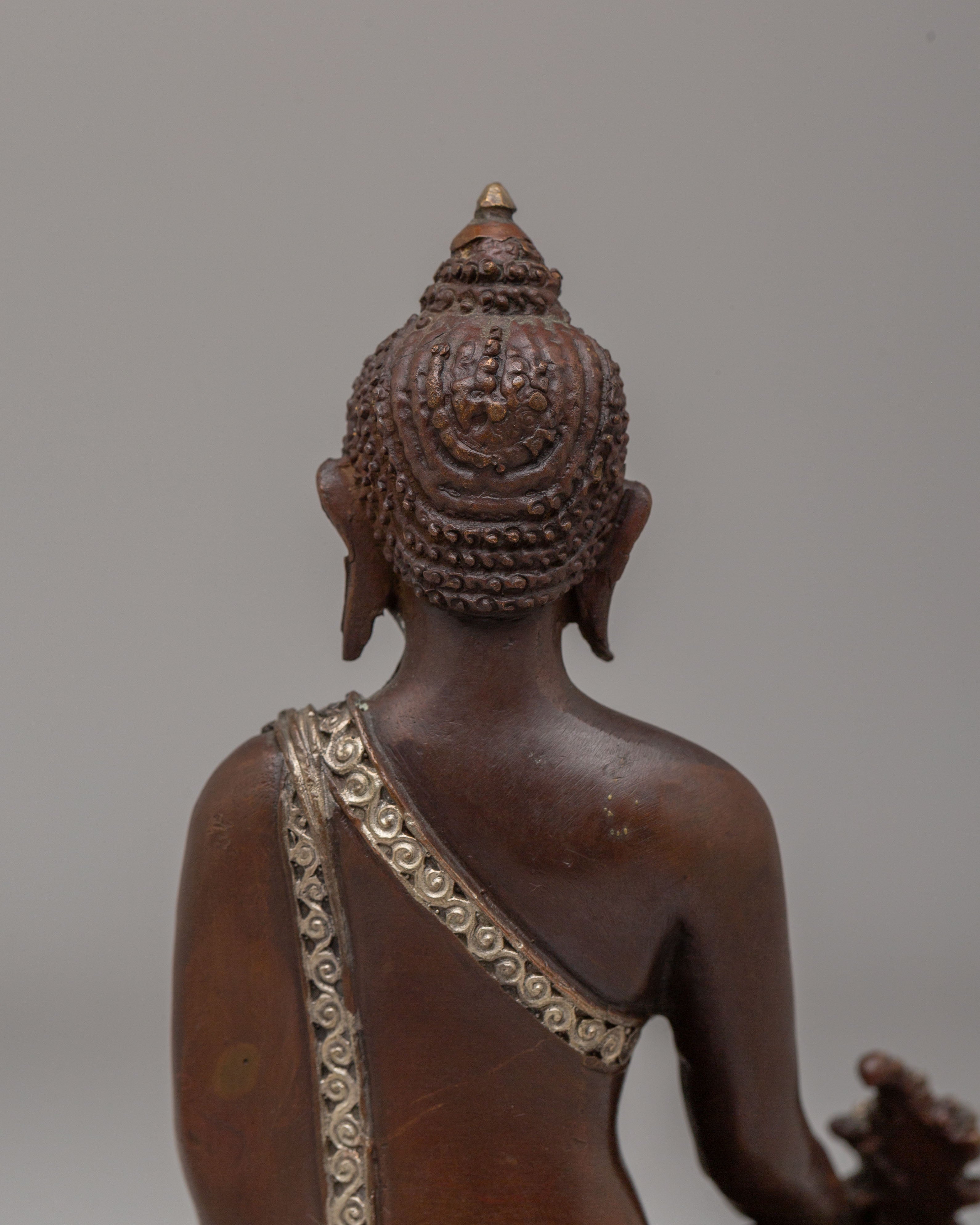 Bhaisajyaguru Healing Buddha Statue | Sacred Medicine Buddha Sculpture