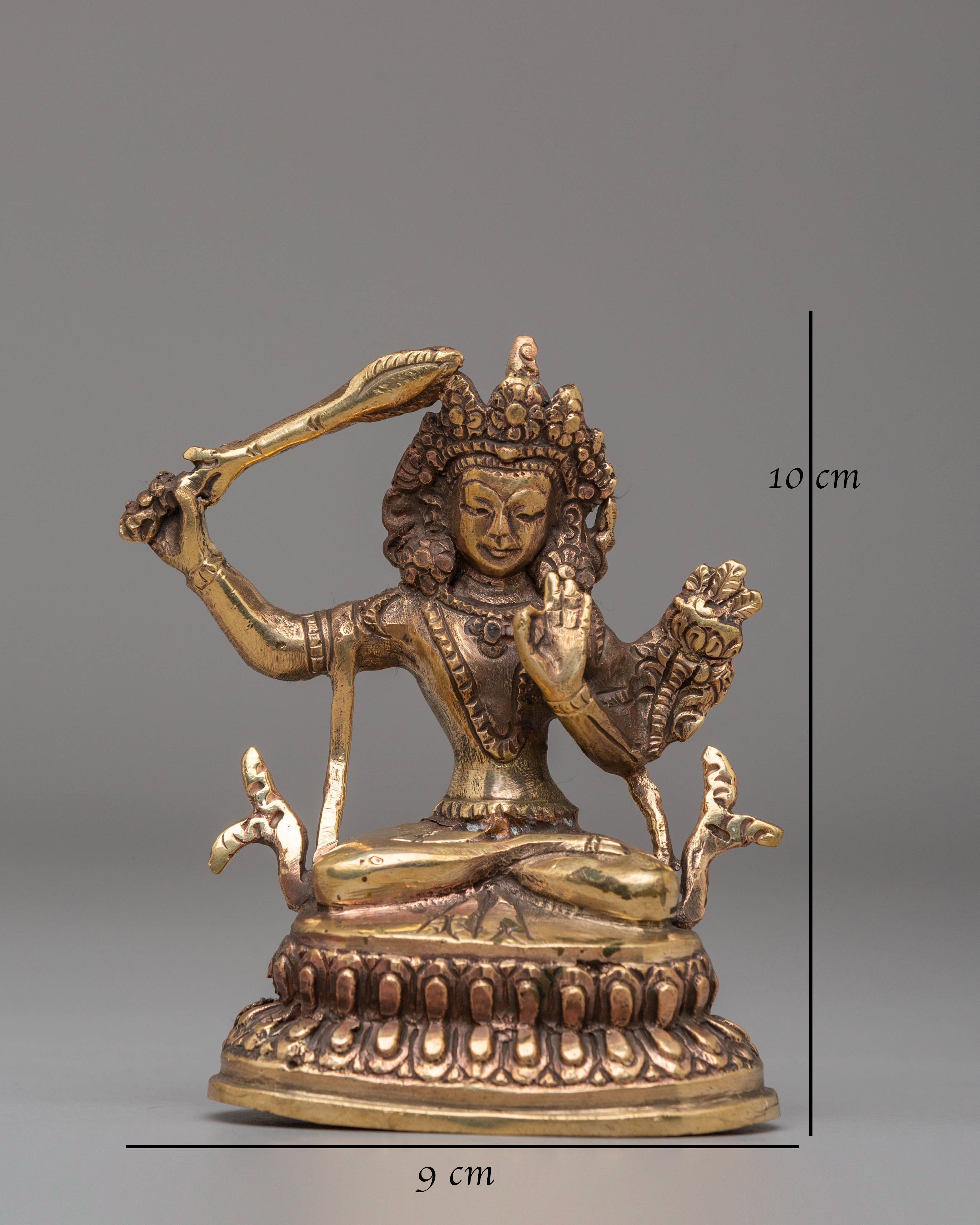 Sacred Manjushri Bodhisattva Statue | Tibetan Wisdom Deity