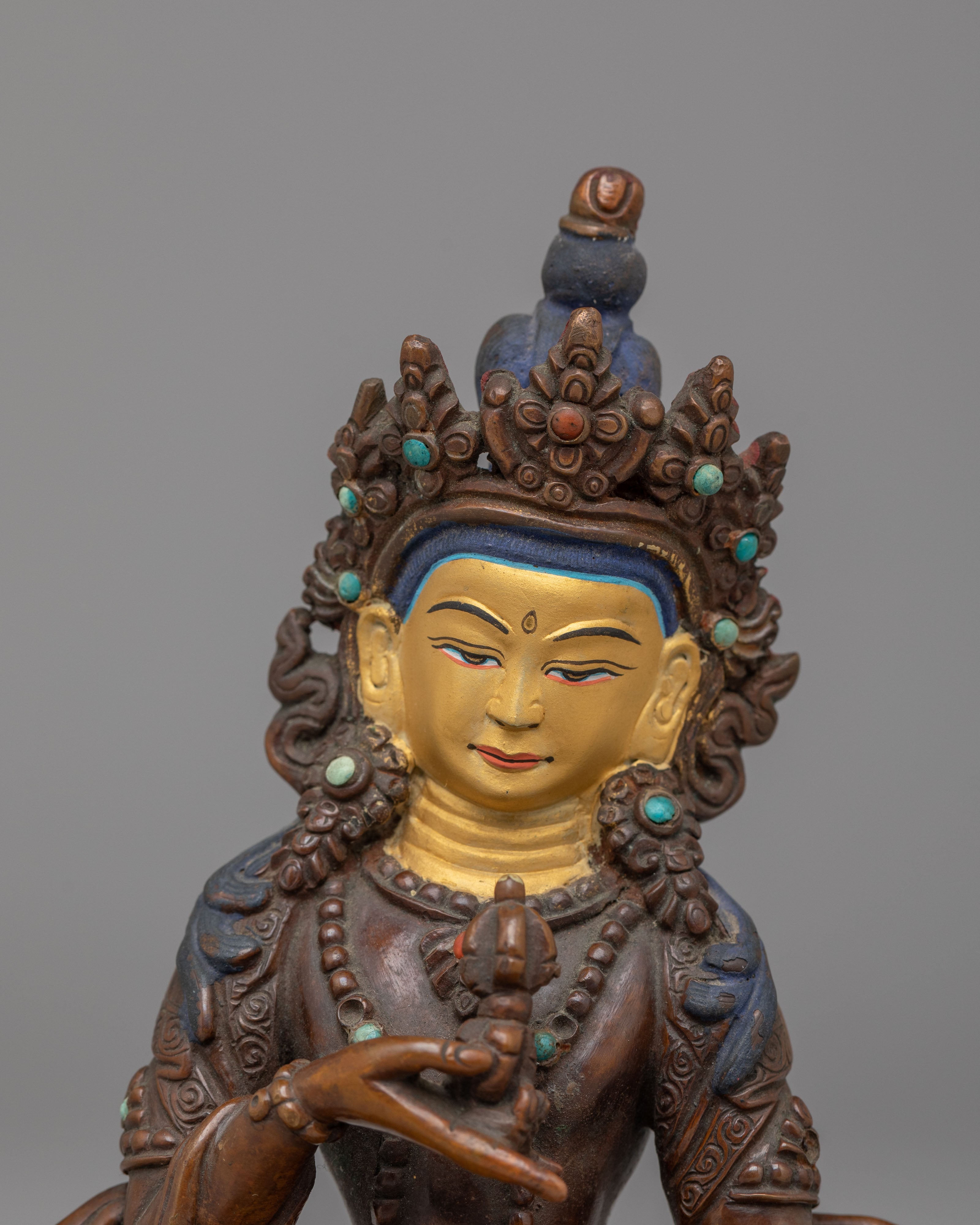 Ceremonial Vajrasattva Statue | Symbol of Purification and Spiritual Transformation