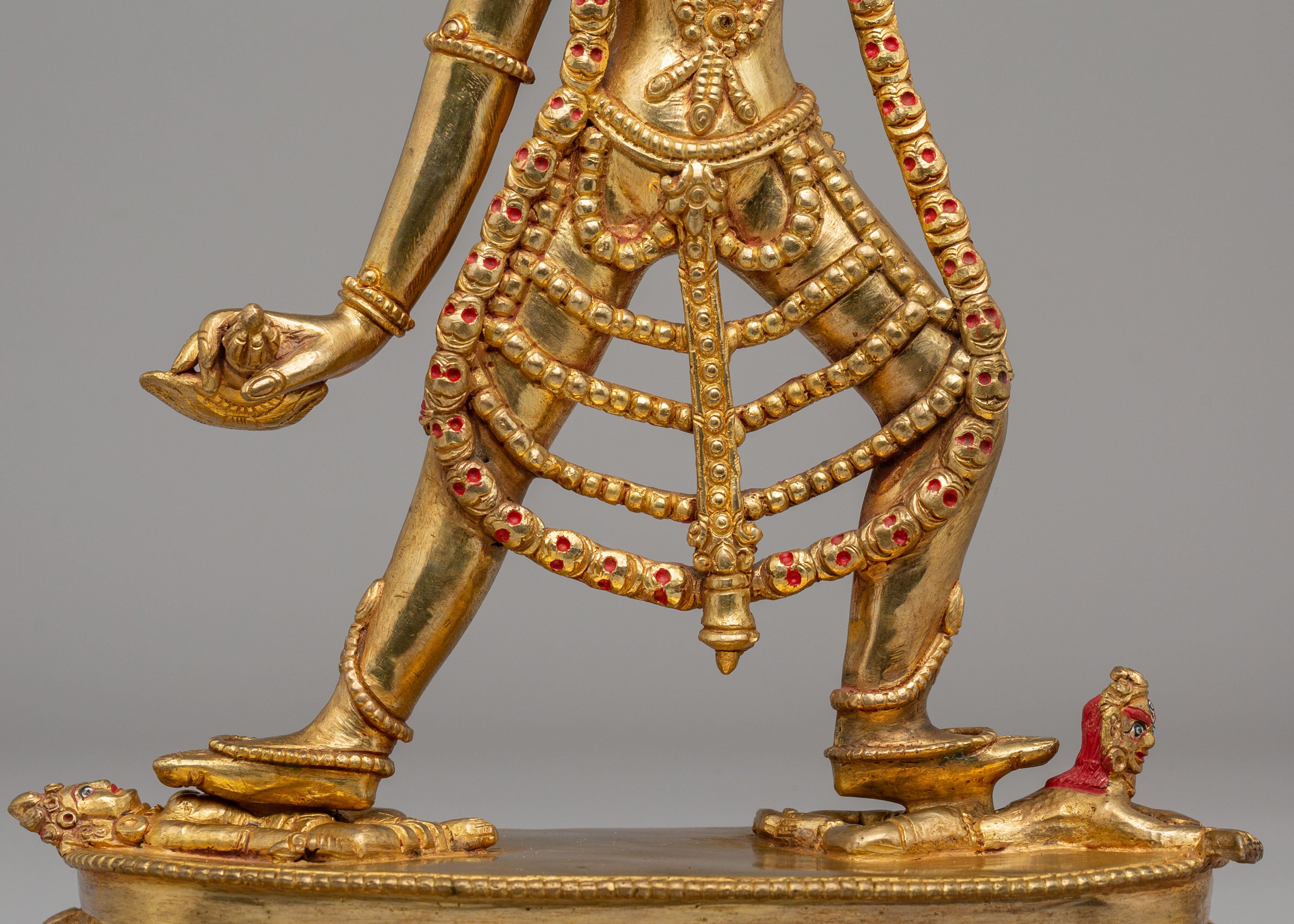 Sacred Himalayan Vajrayogini Deity Statue | Tibetan Buddhist Goddess Artwork