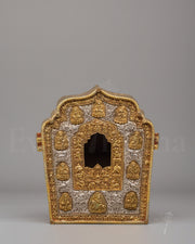 Deities Carved Ghau Box