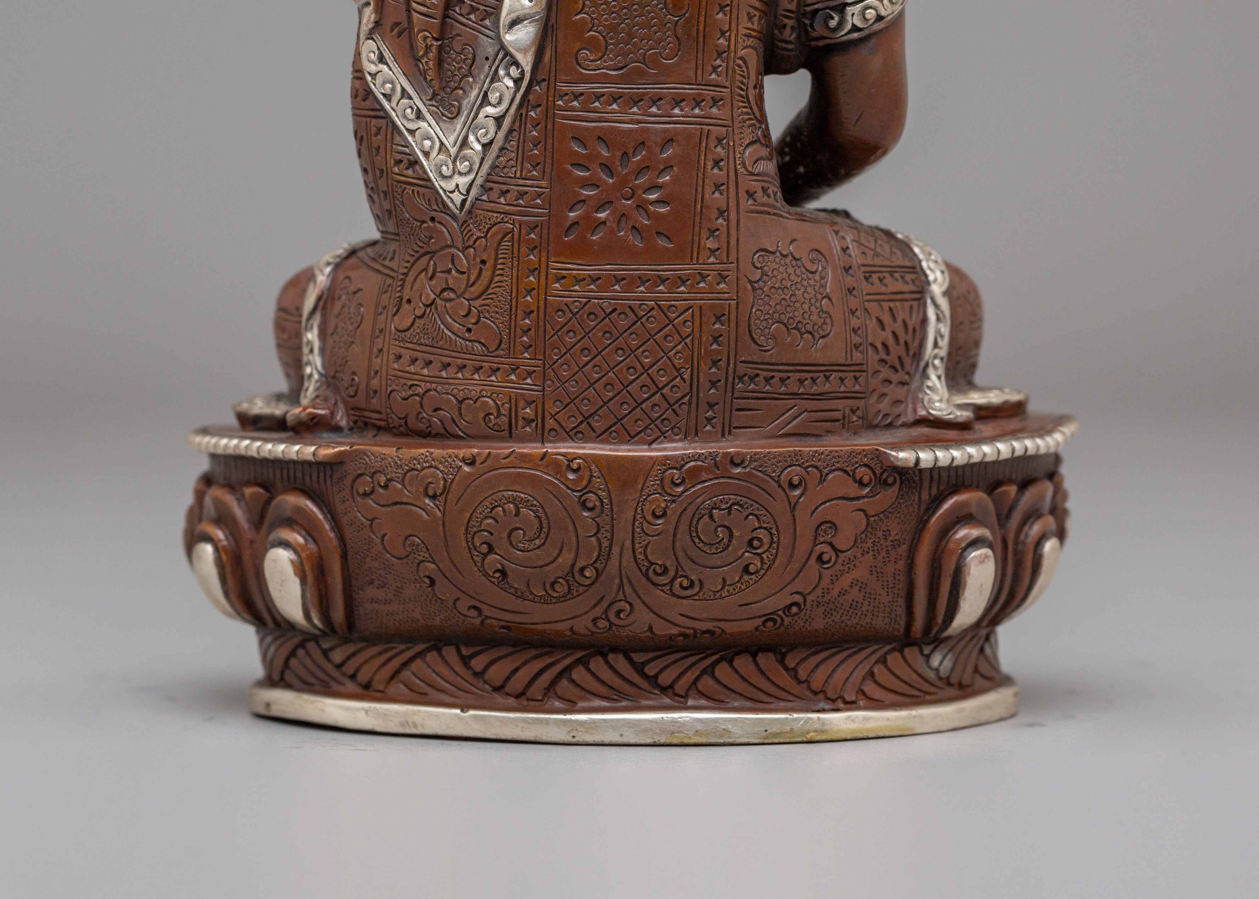 Pure Land Amitabha Buddha Deity Statue | Traditional Tibetan Artwork