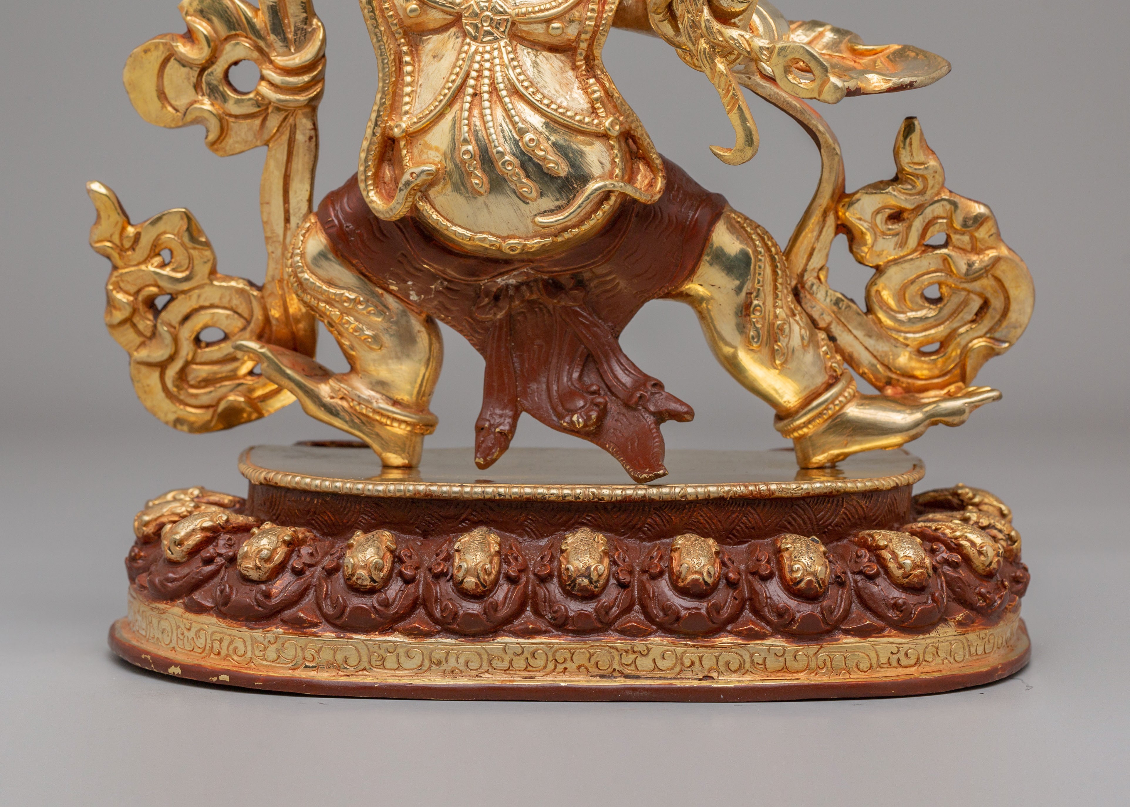 Tibetan Power Deity Vajrapani Statue | Guardian of Dharma