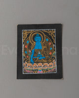 Medicine Buddha Thangka Locket