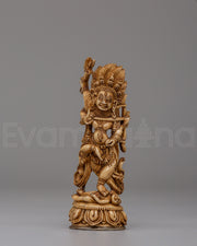 Handmade Mahakala Bone Sculpture 