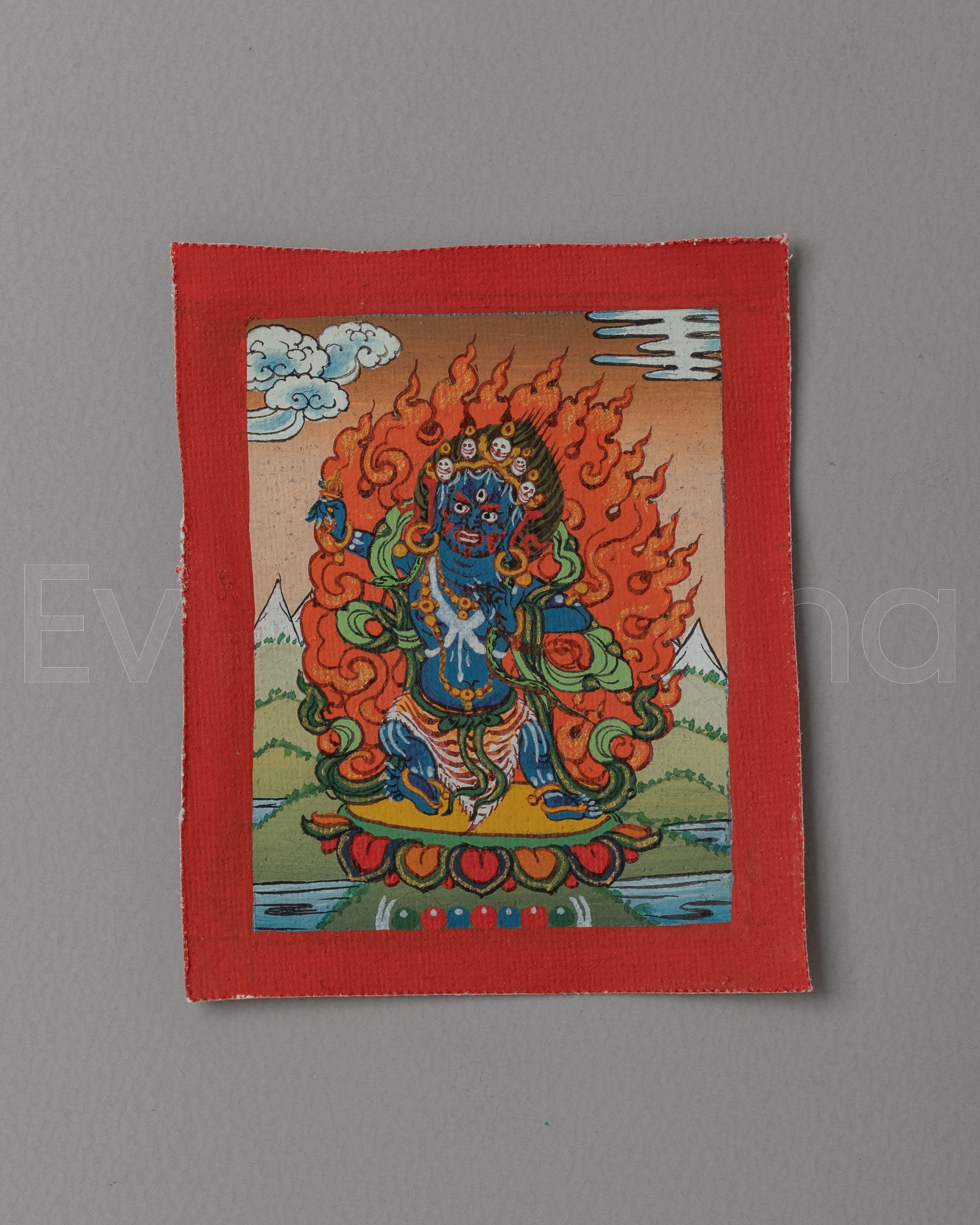 Vajrapani Thangka for Locket